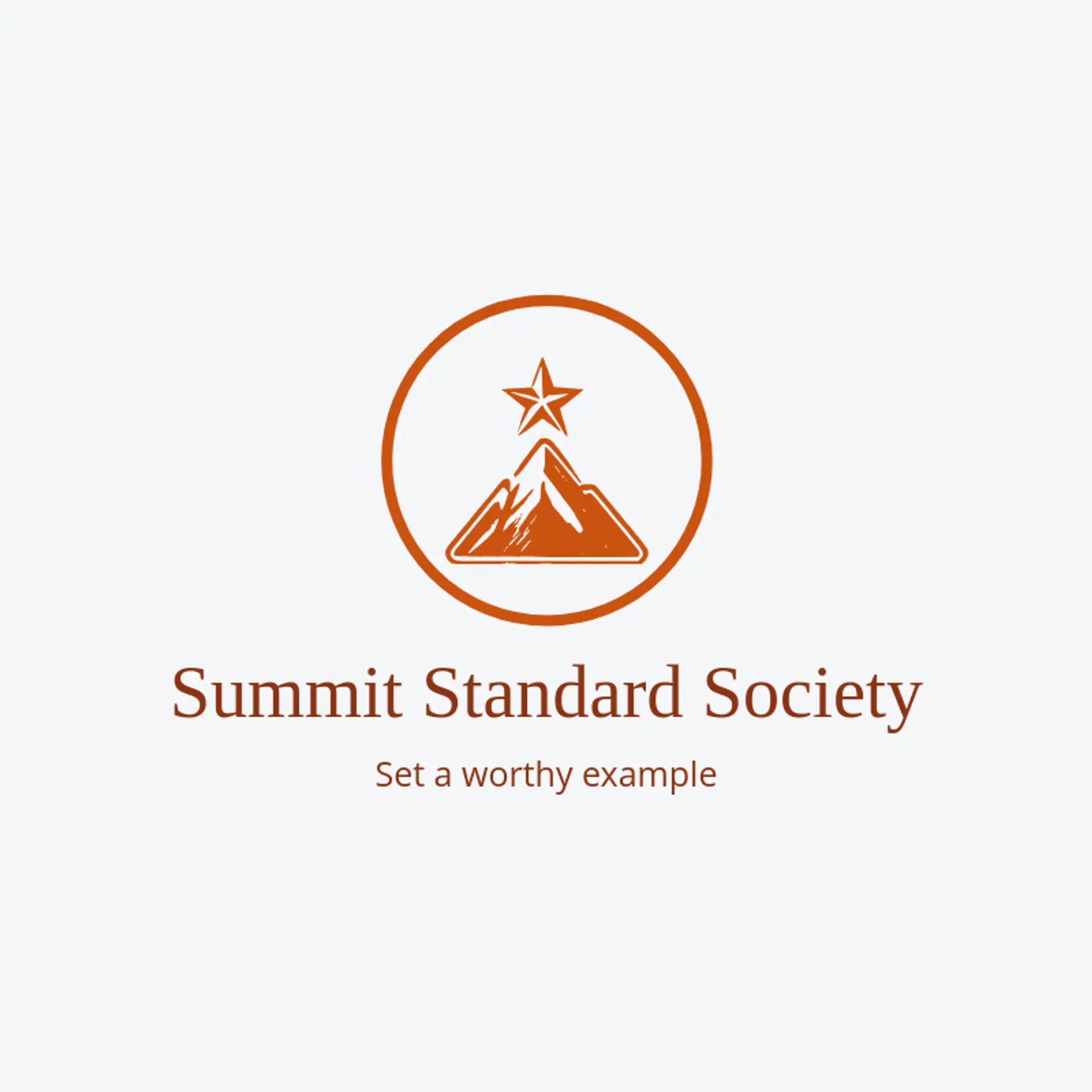 Summit Standard Society logo for official
