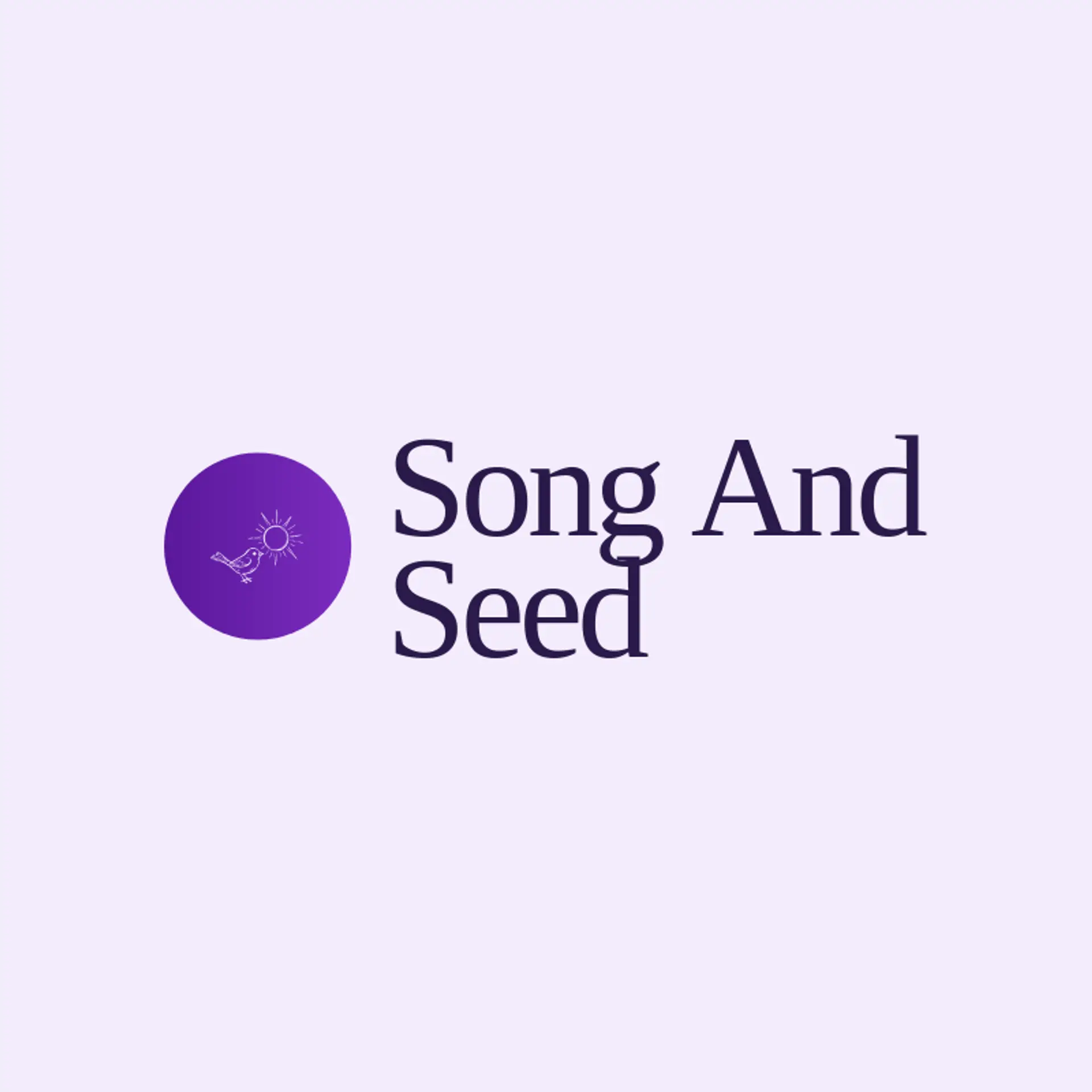 Song and Seed logo for finch