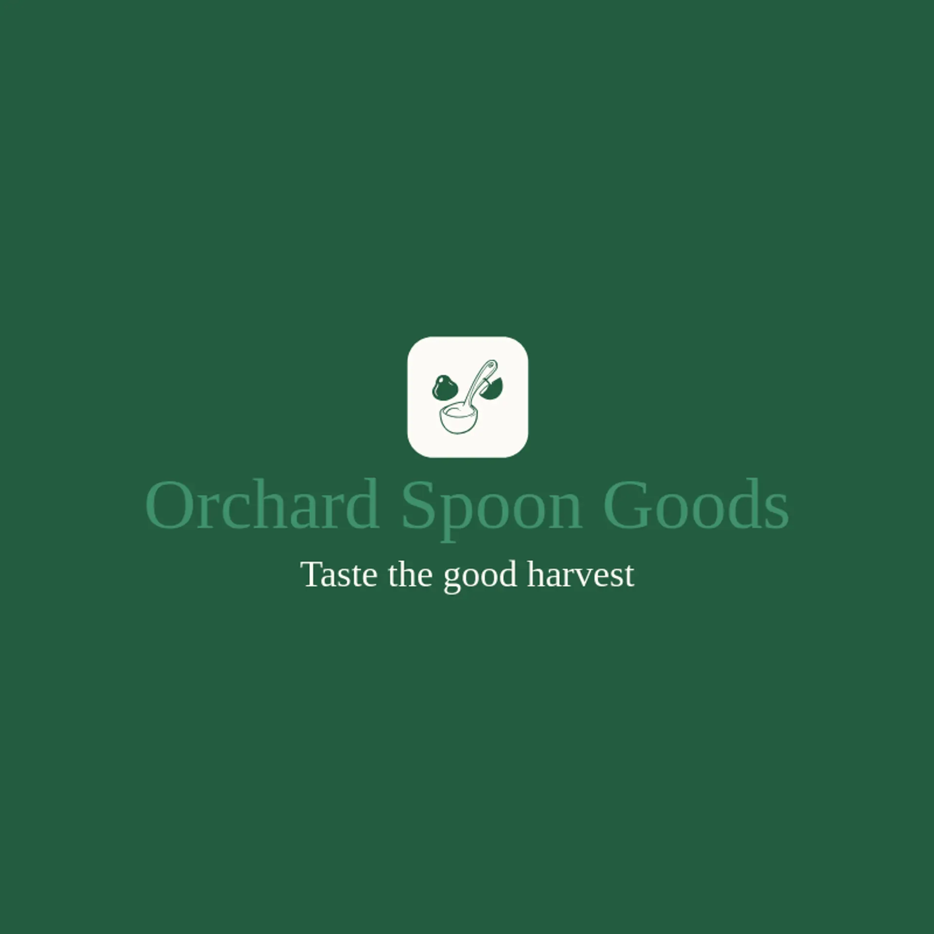 Orchard Spoon Goods logo for jelly