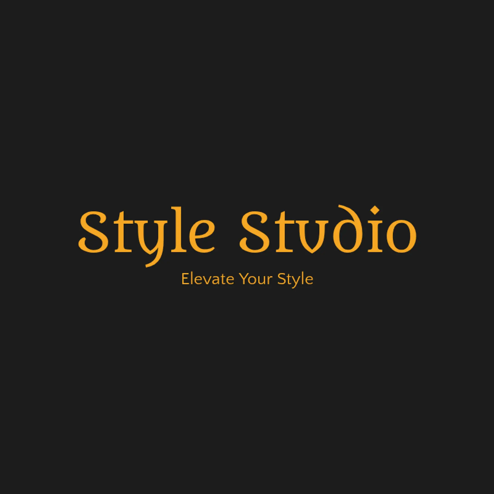 Style Studio logo for fashion company