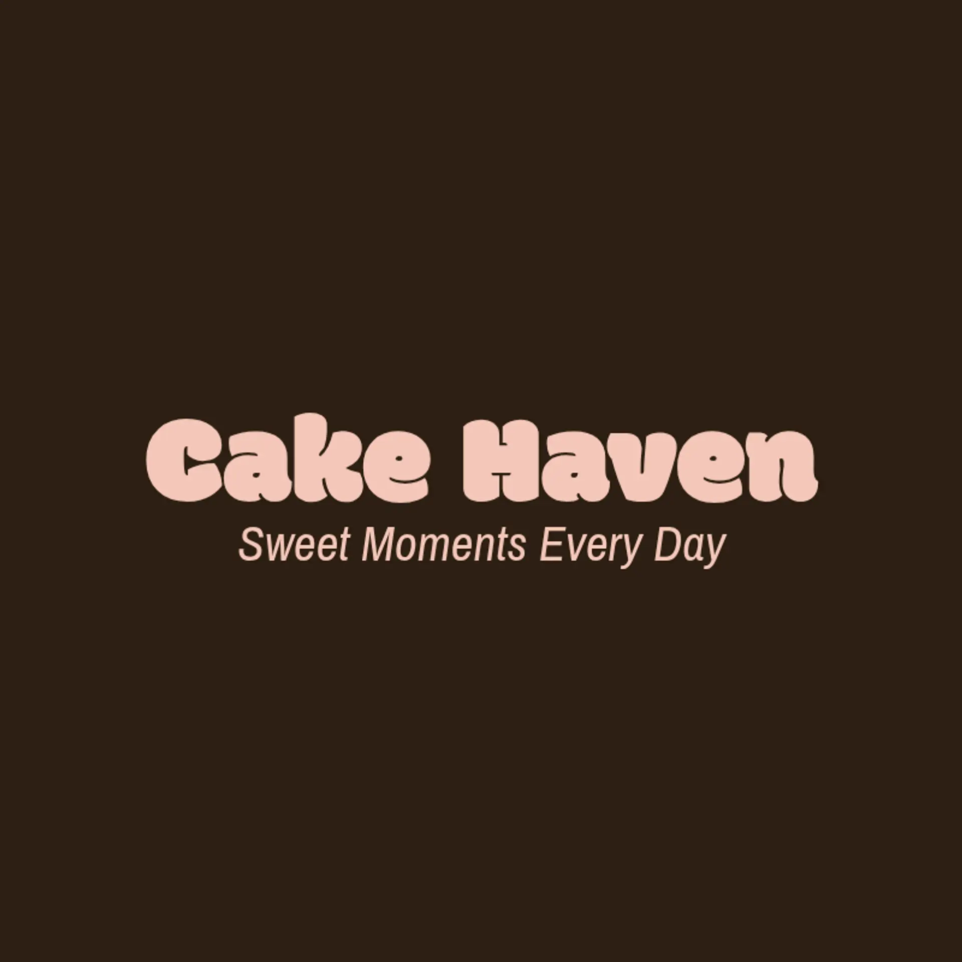 Cake Haven logo for cake