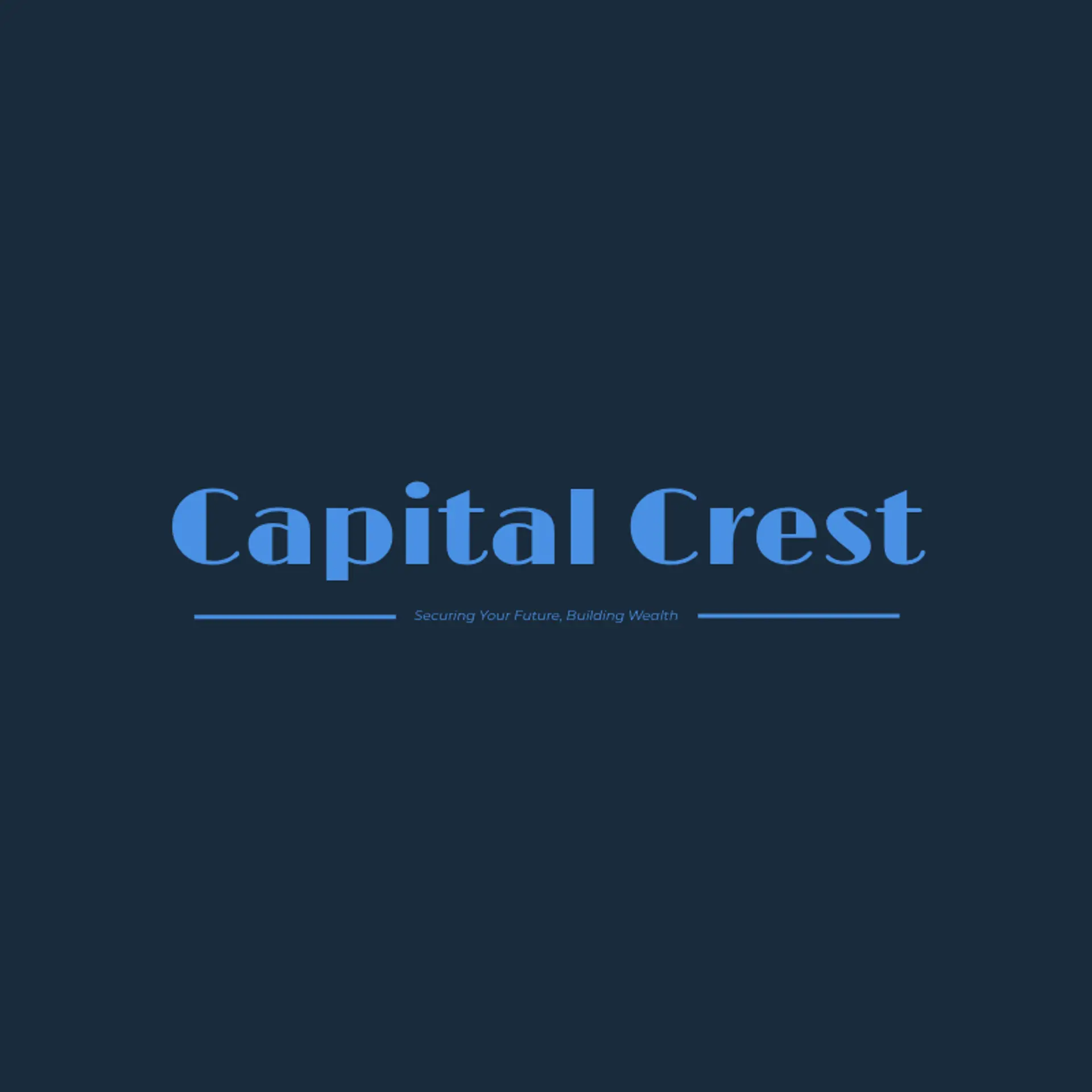Capital Crest logo for finance