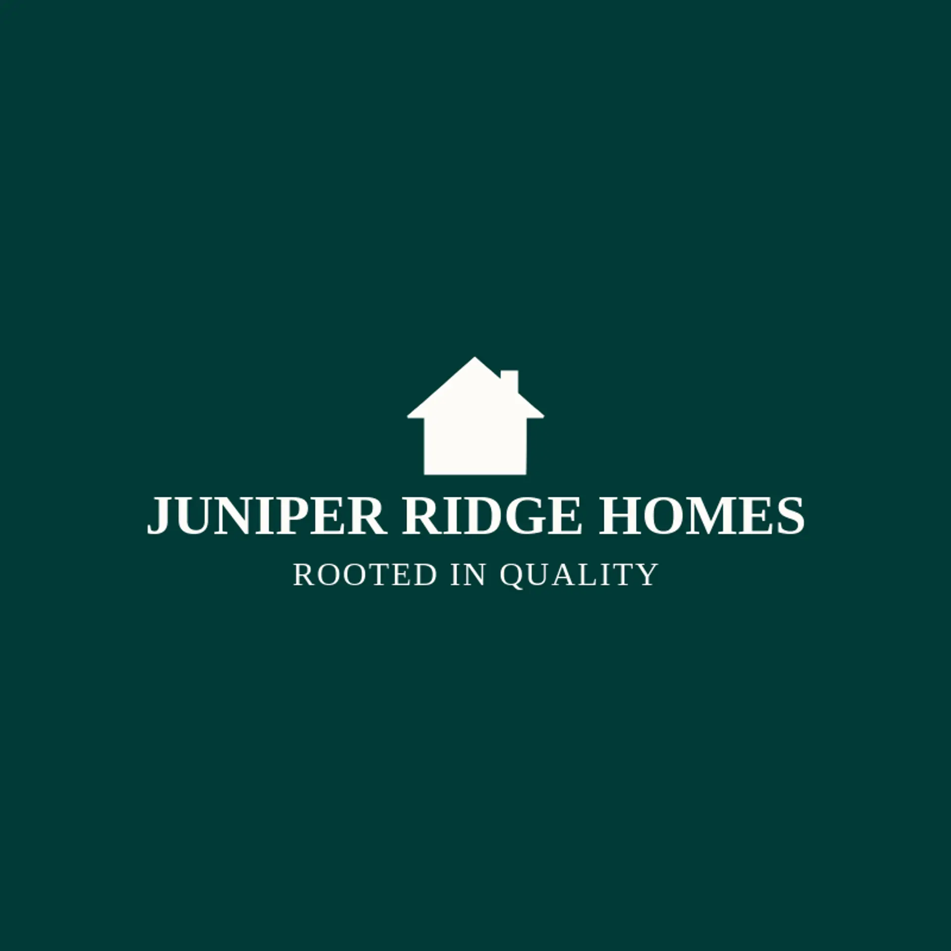Juniper Ridge Homes logo for home builder