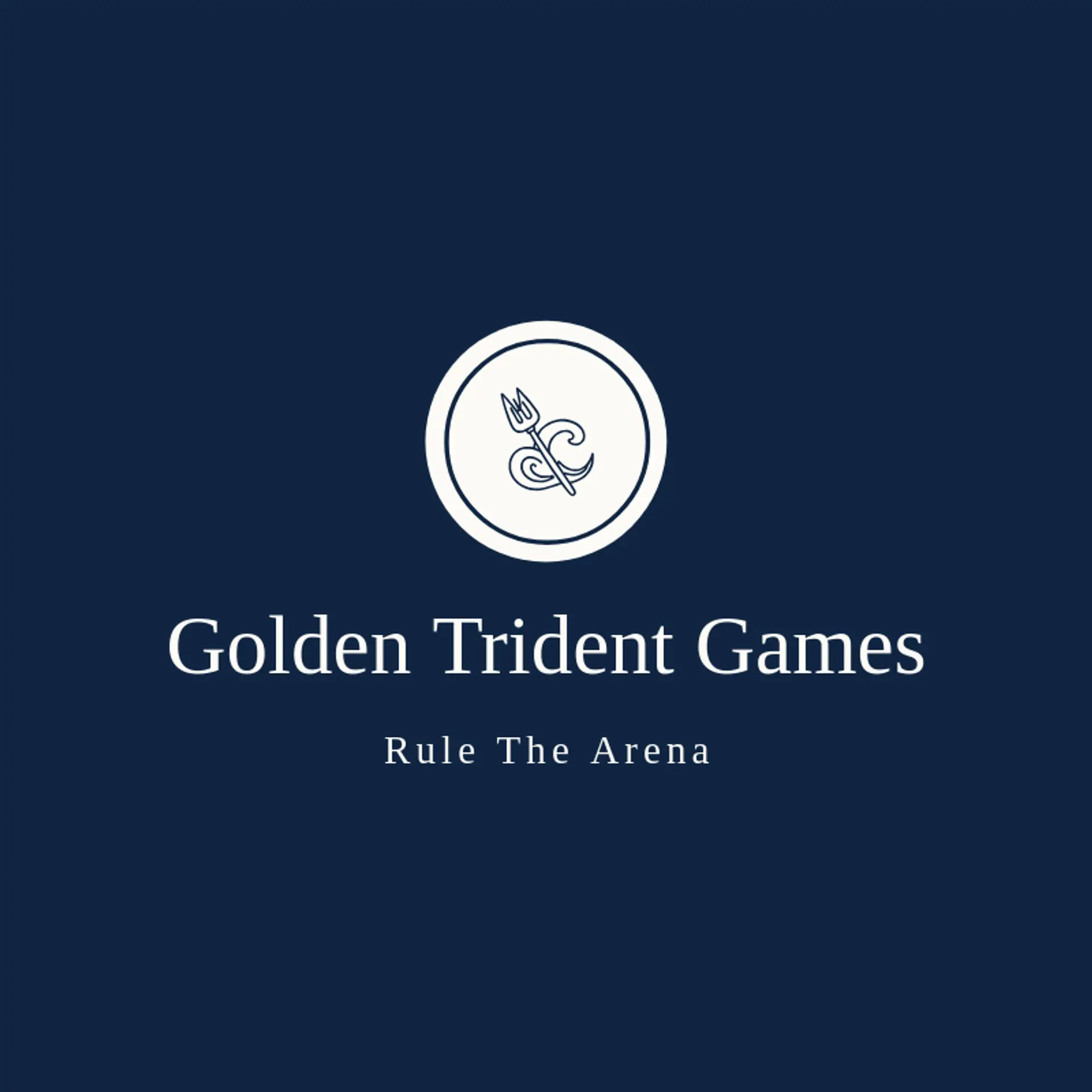 Golden Trident Games logo for gladiator