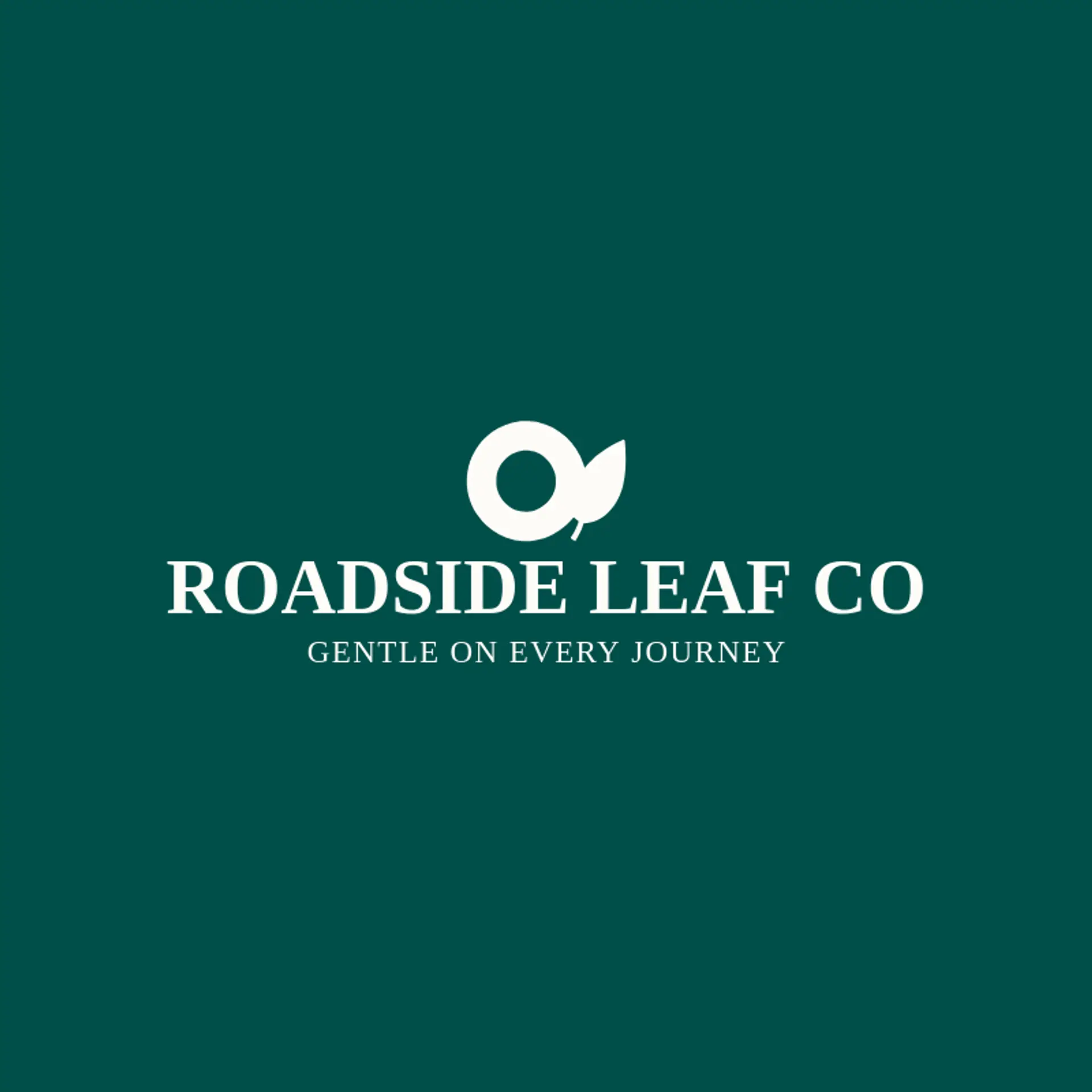 Roadside Leaf Co logo for tire