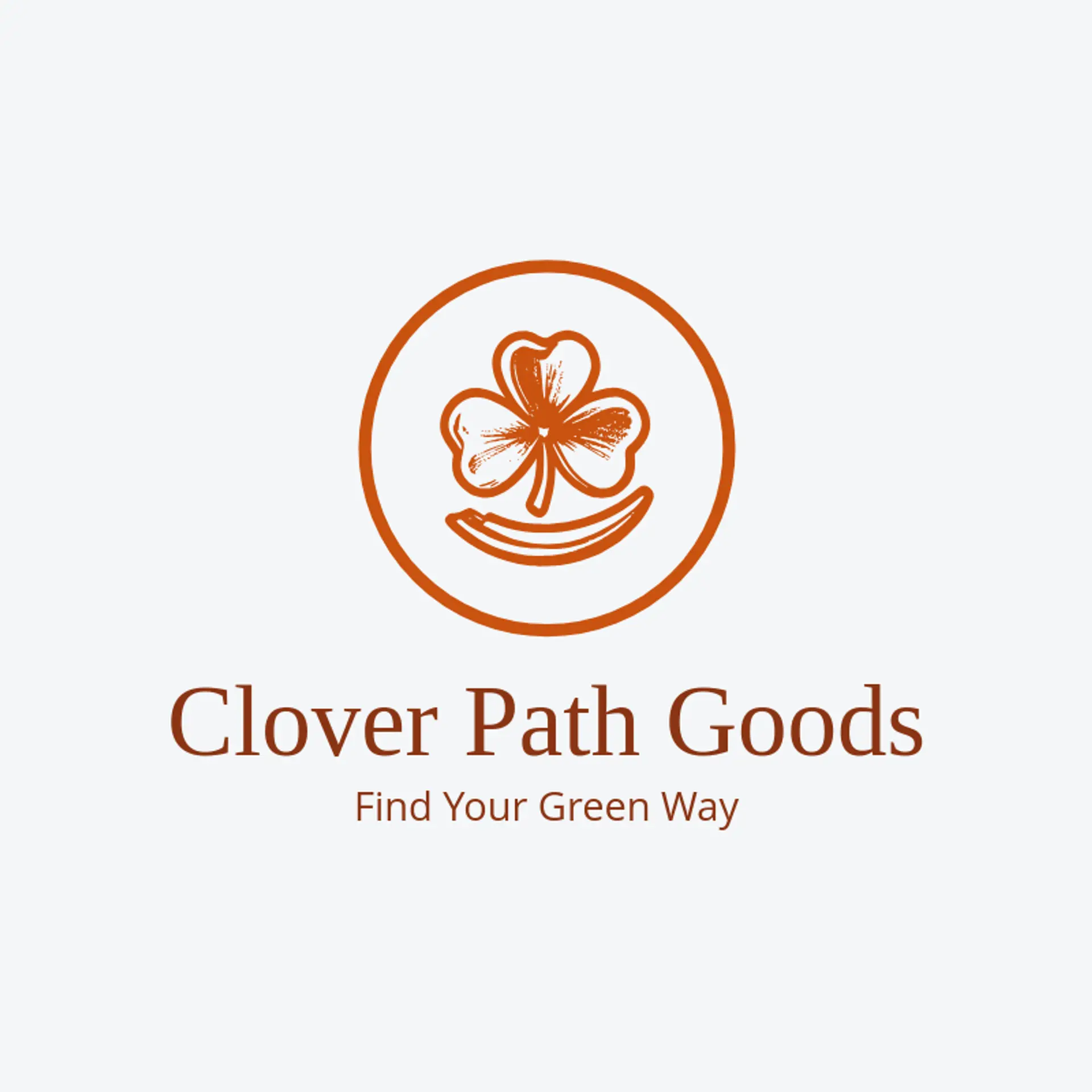 Clover Path Goods logo for natural