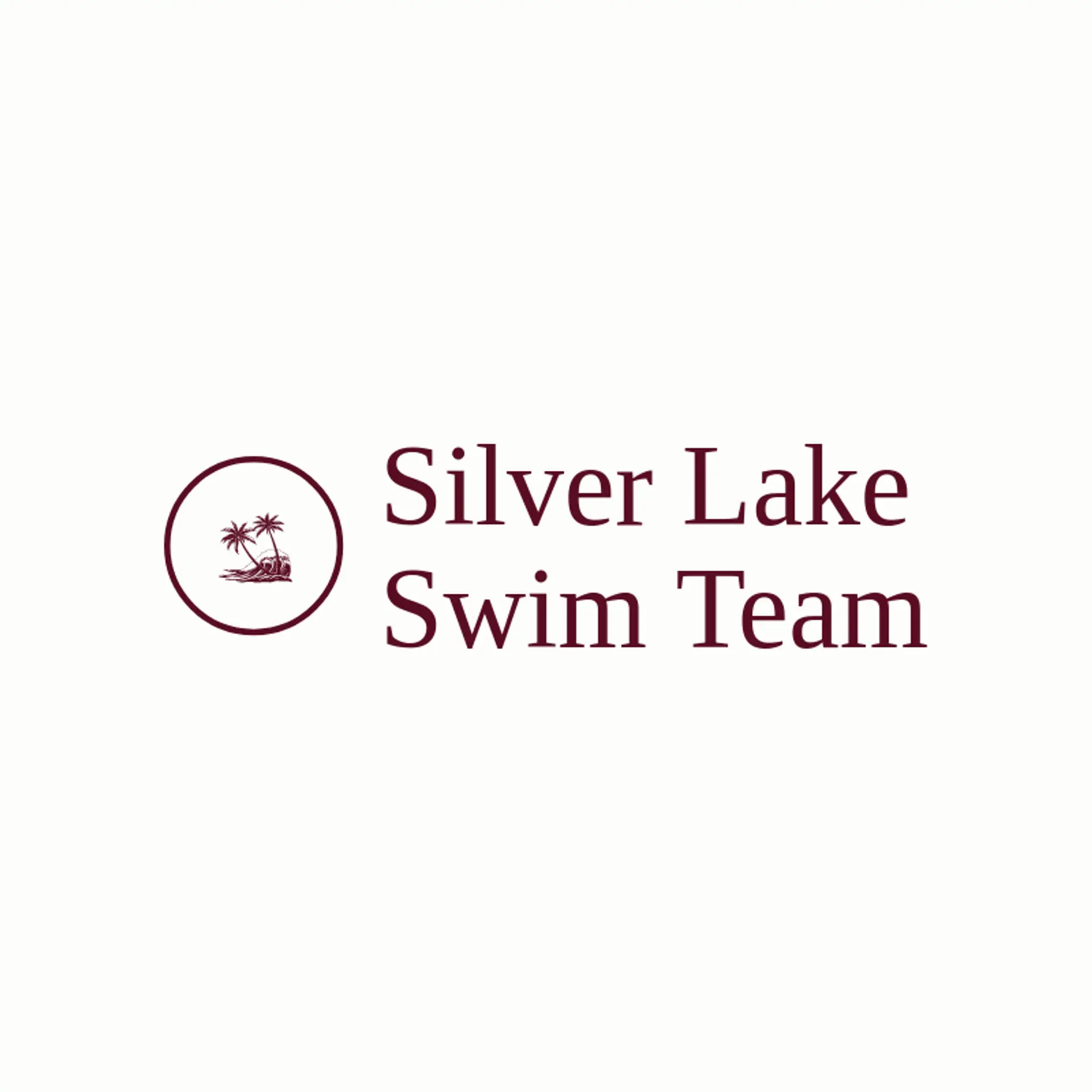 Silver Lake Swim Team logo for california