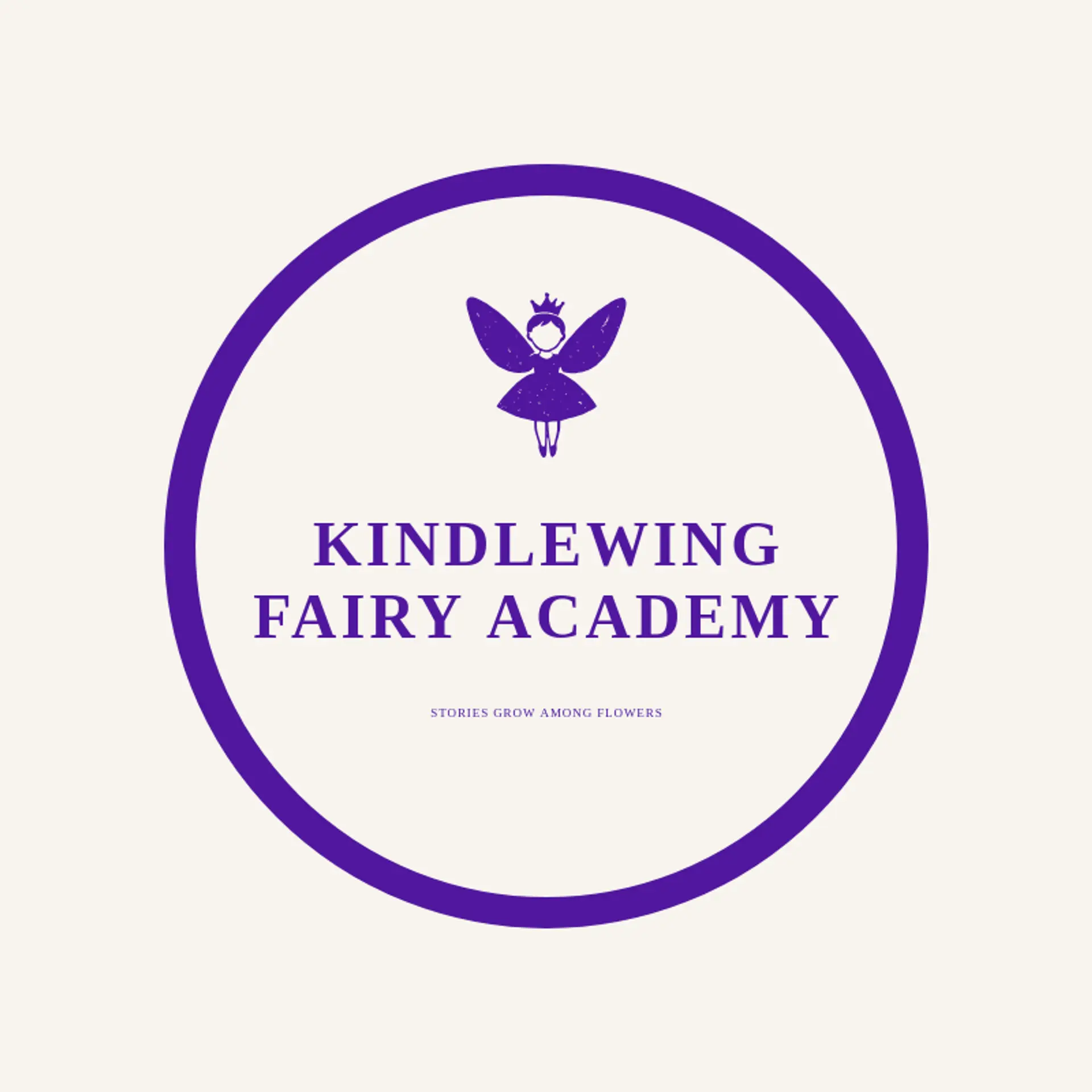 Kindlewing Fairy Academy logo for fairy