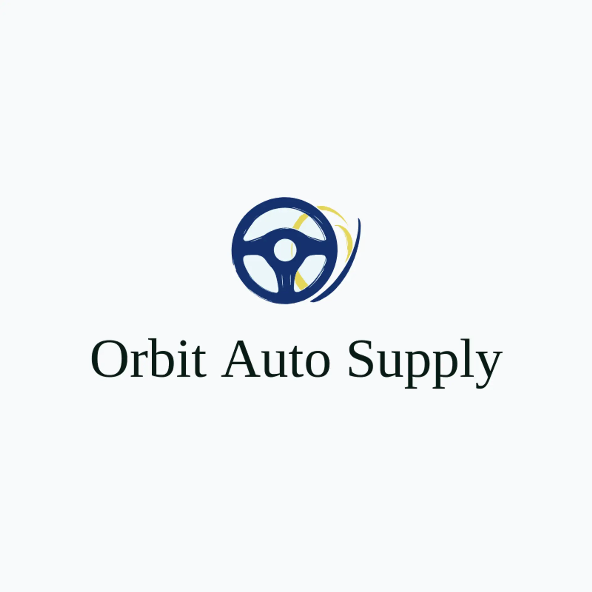 Orbit Auto Supply logo for steering wheel