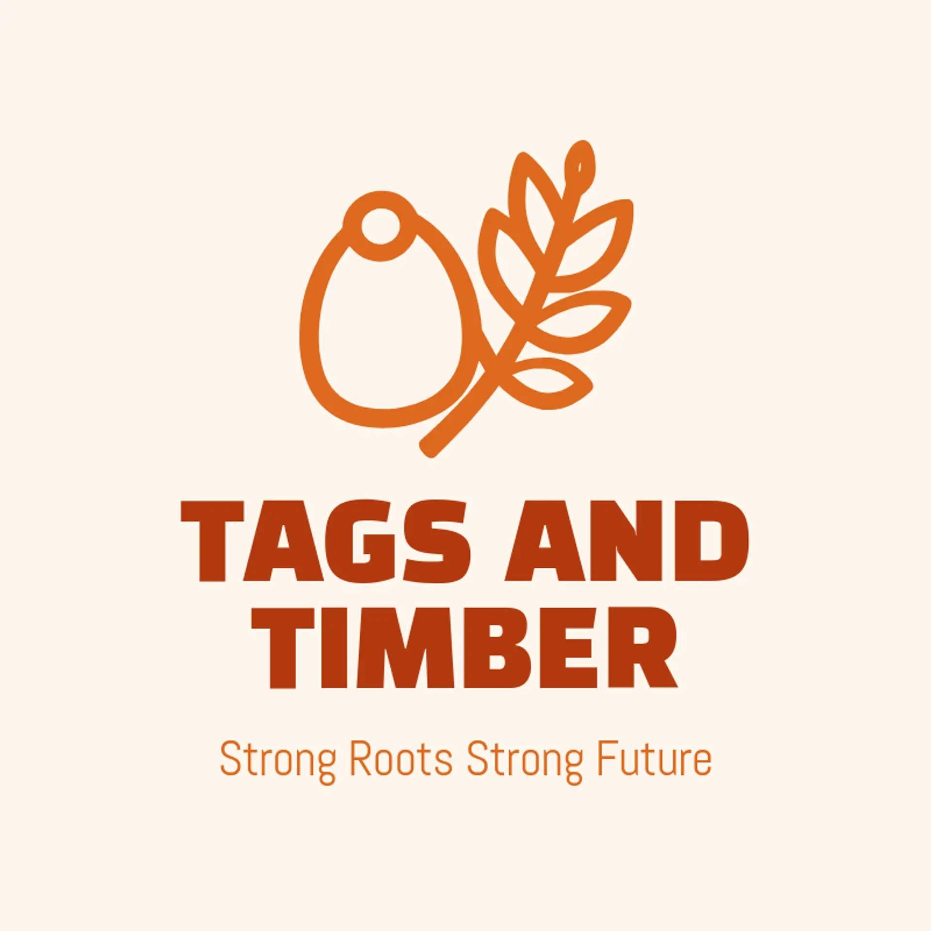 Tags And Timber logo for veteran owned