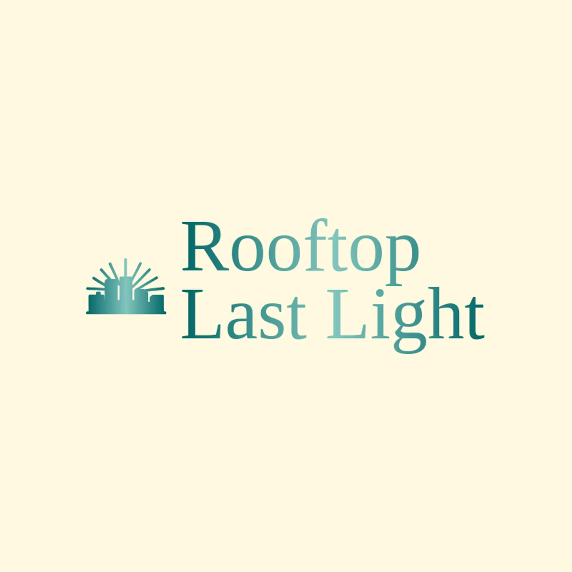 Rooftop Last Light logo for sunset