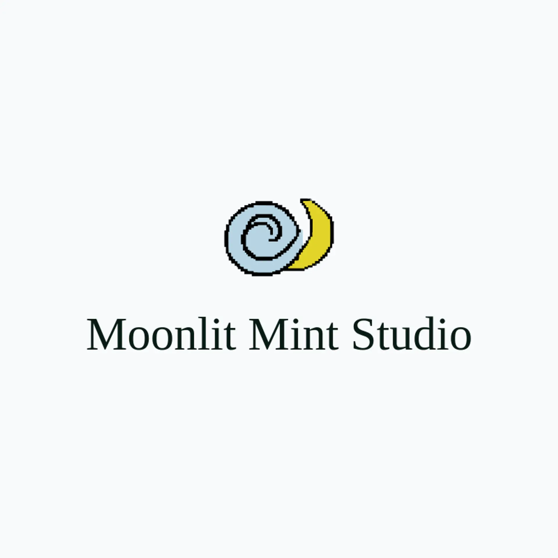 Moonlit Mint Studio logo for toothpaste