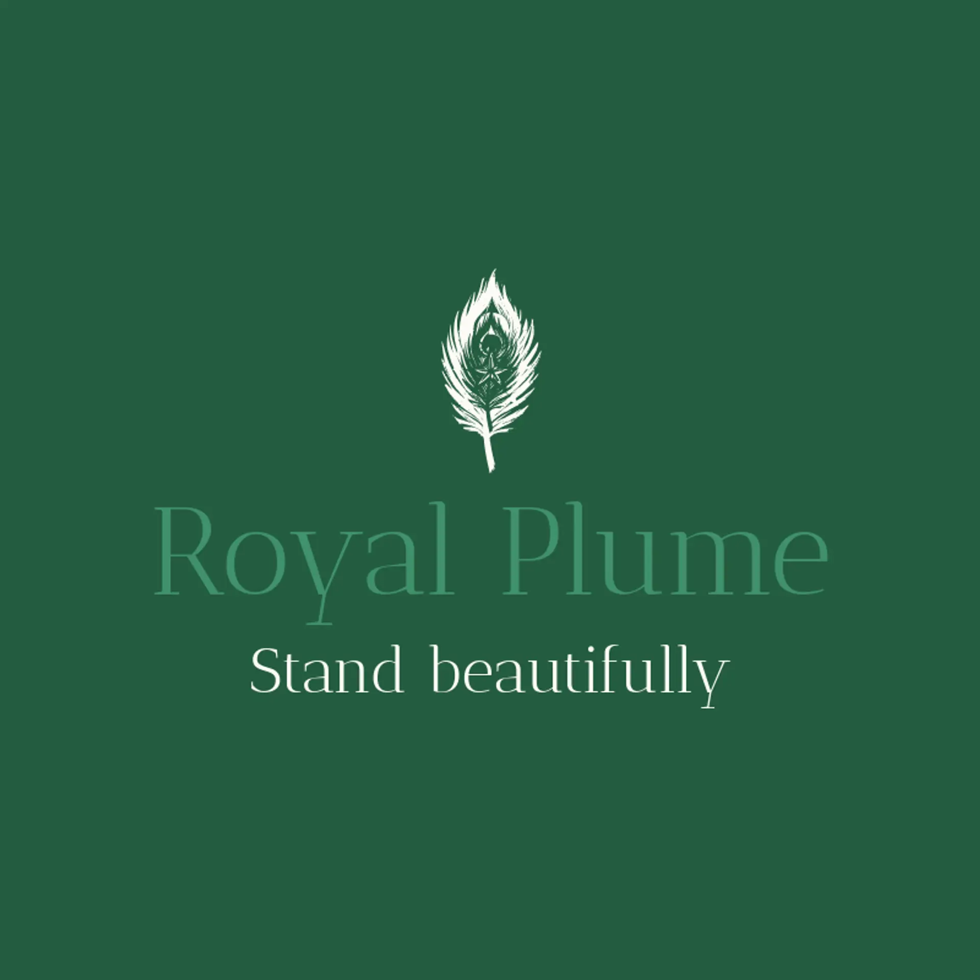 Royal Plume logo for indian flag