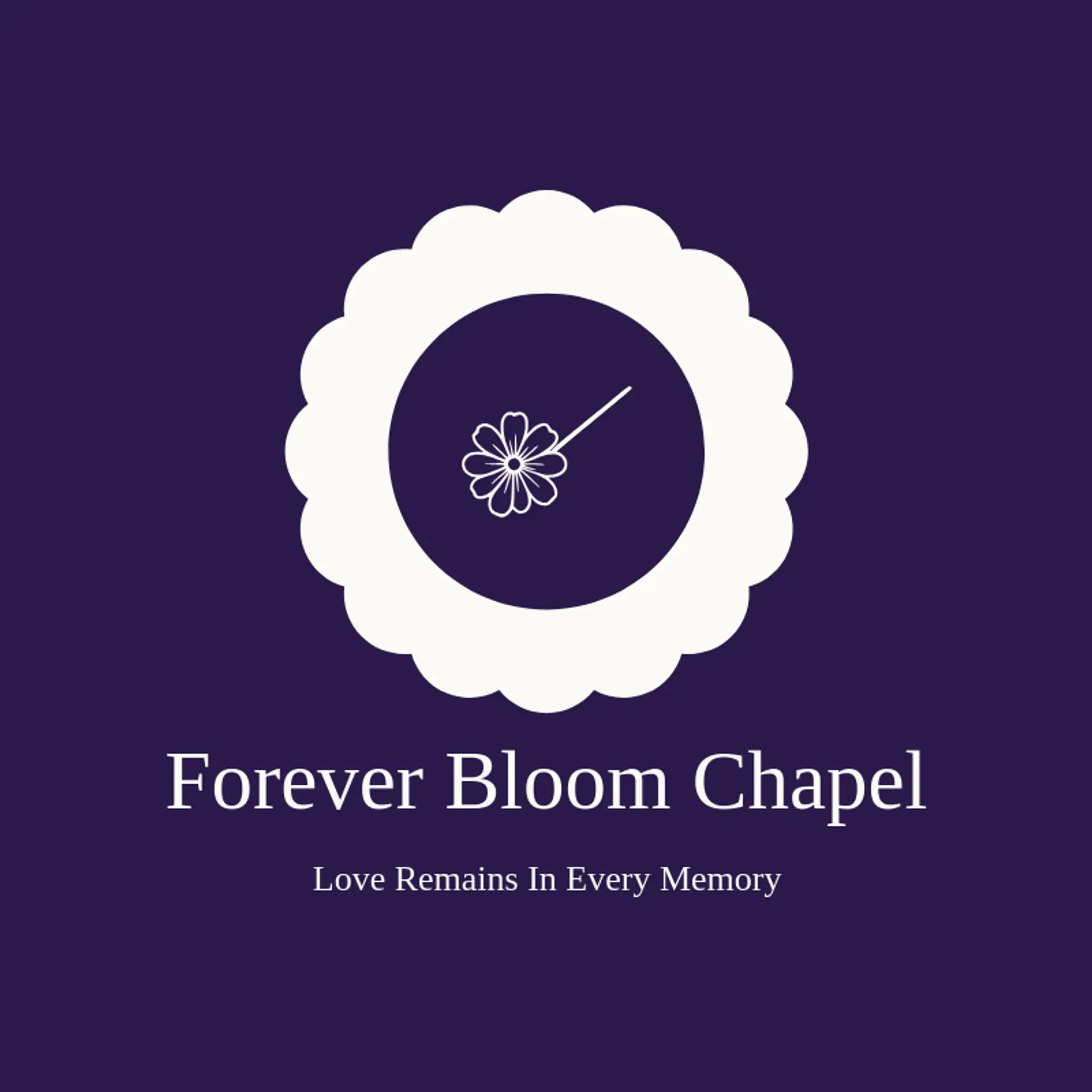 Forever Bloom Chapel logo for funeral home