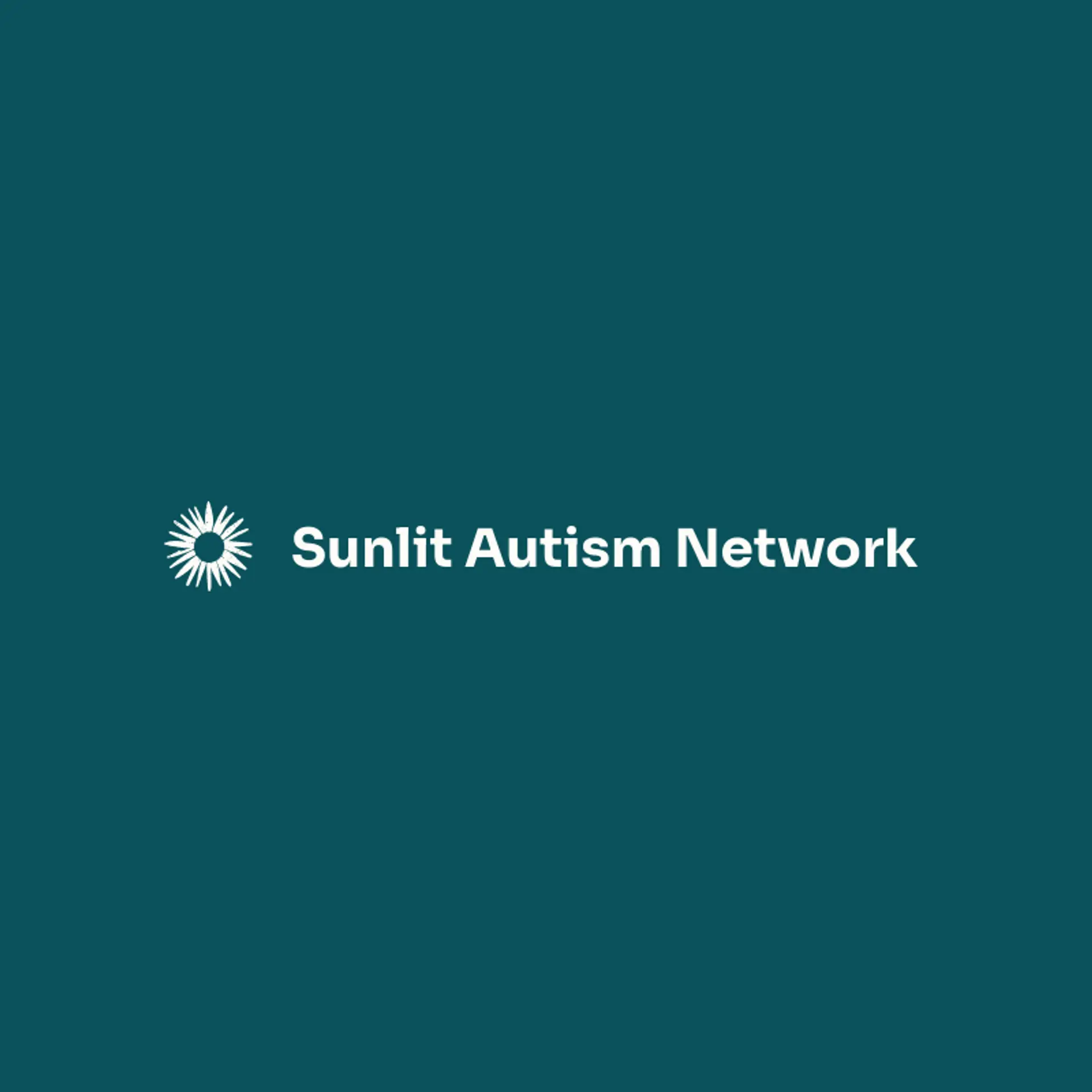 Sunlit Autism Network logo for autism