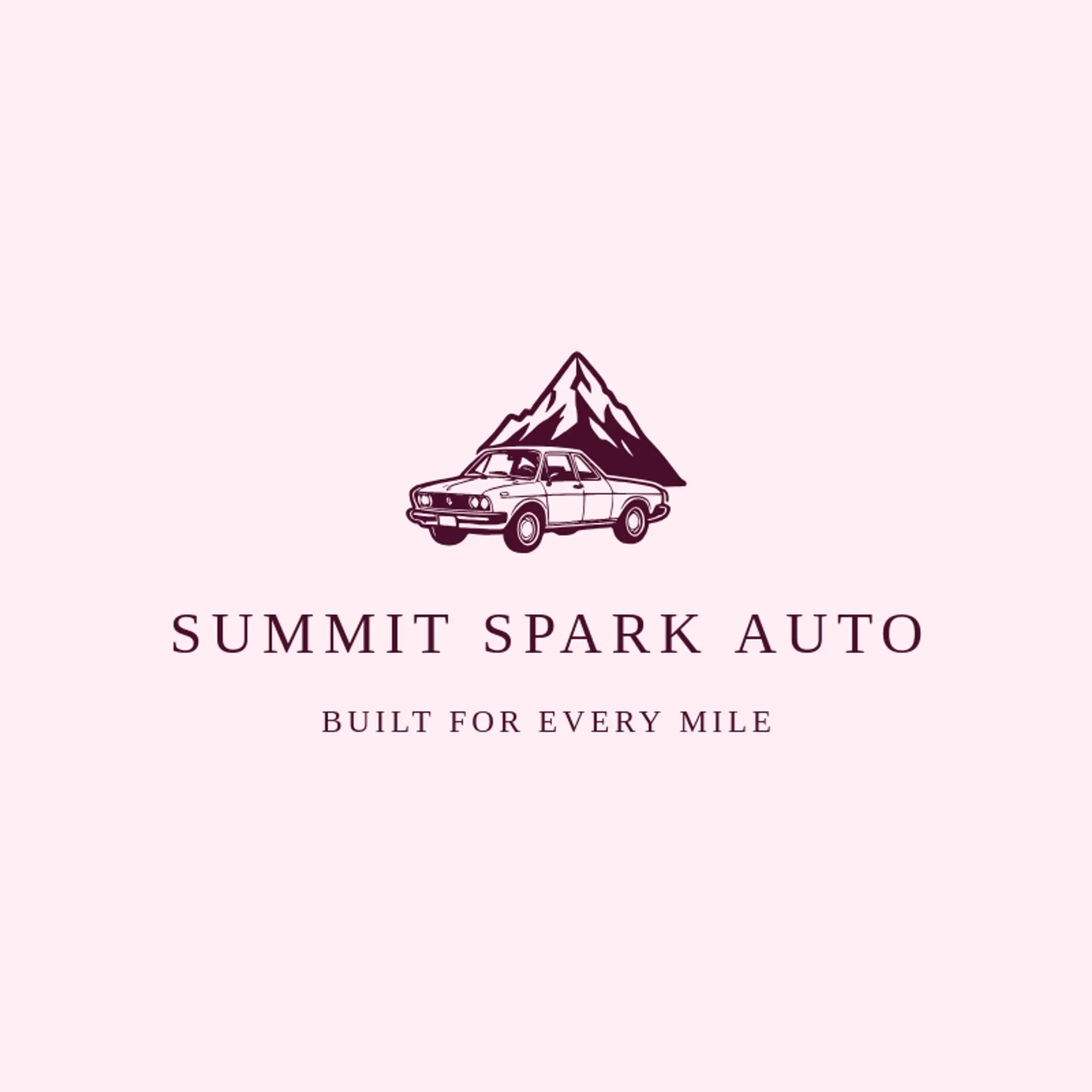 Summit Spark Auto logo for electric car