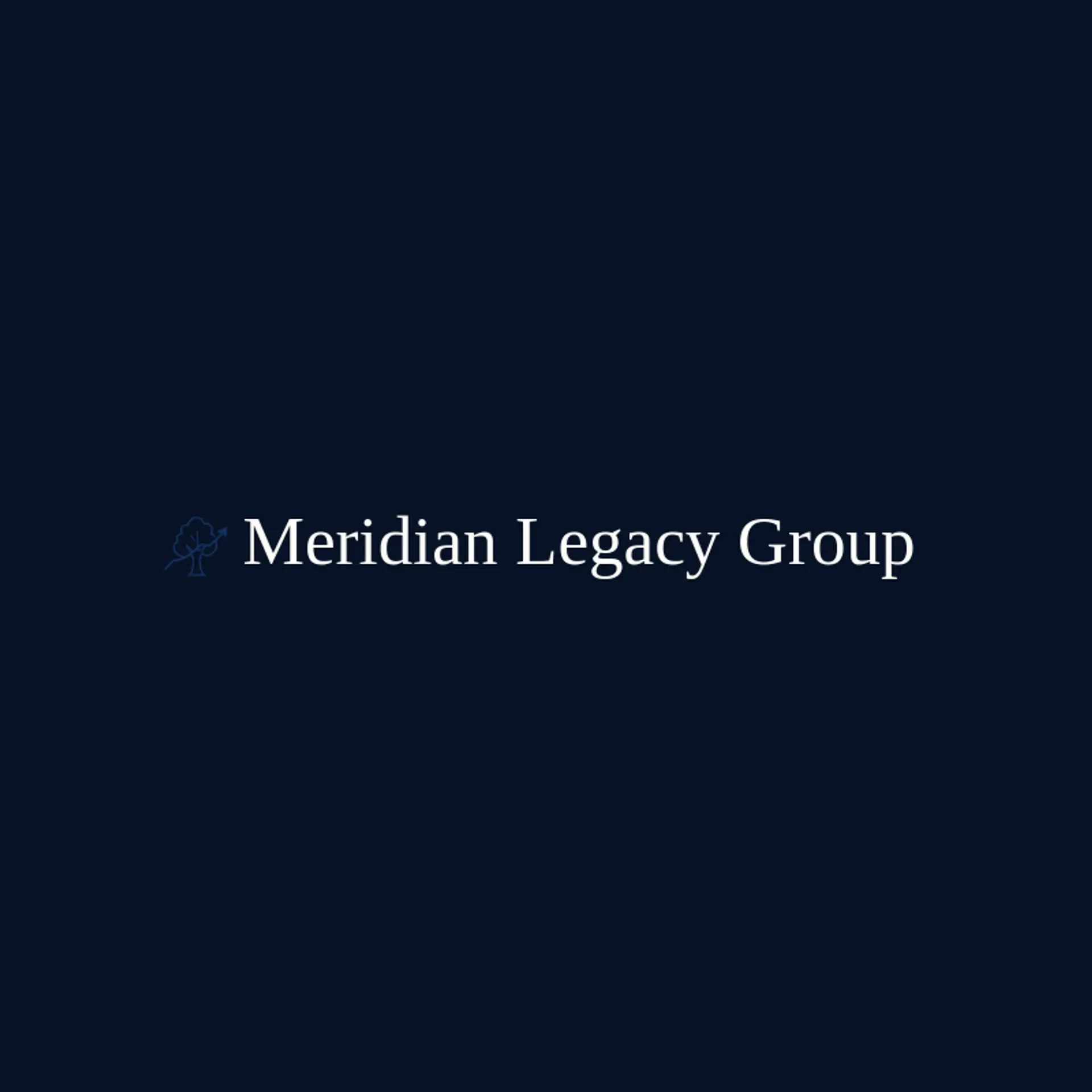 Meridian Legacy Group logo for wealth management