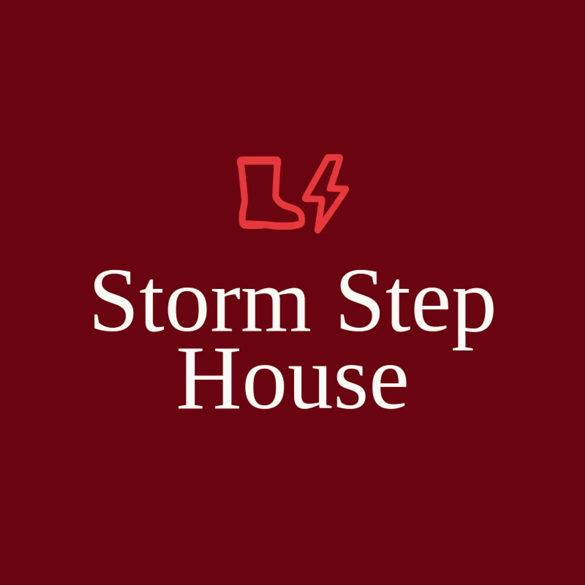 Storm Step House logo for drip