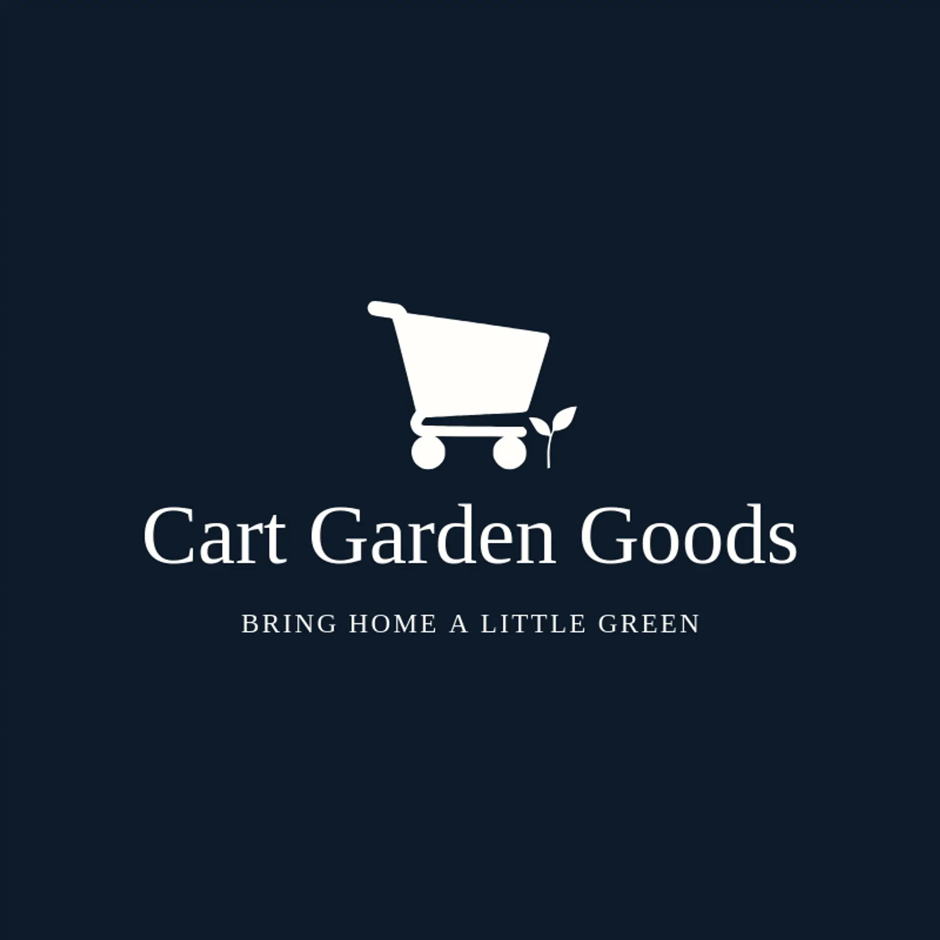 Cart Garden Goods logo for cart