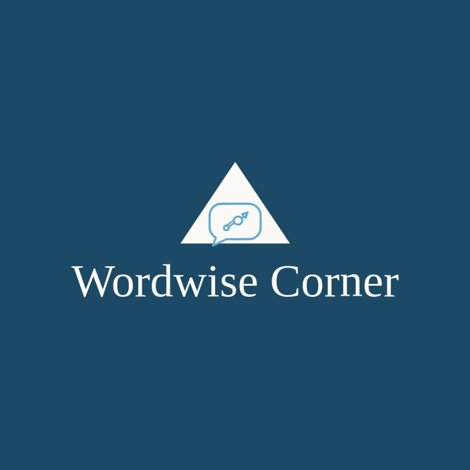 Wordwise Corner logo for language