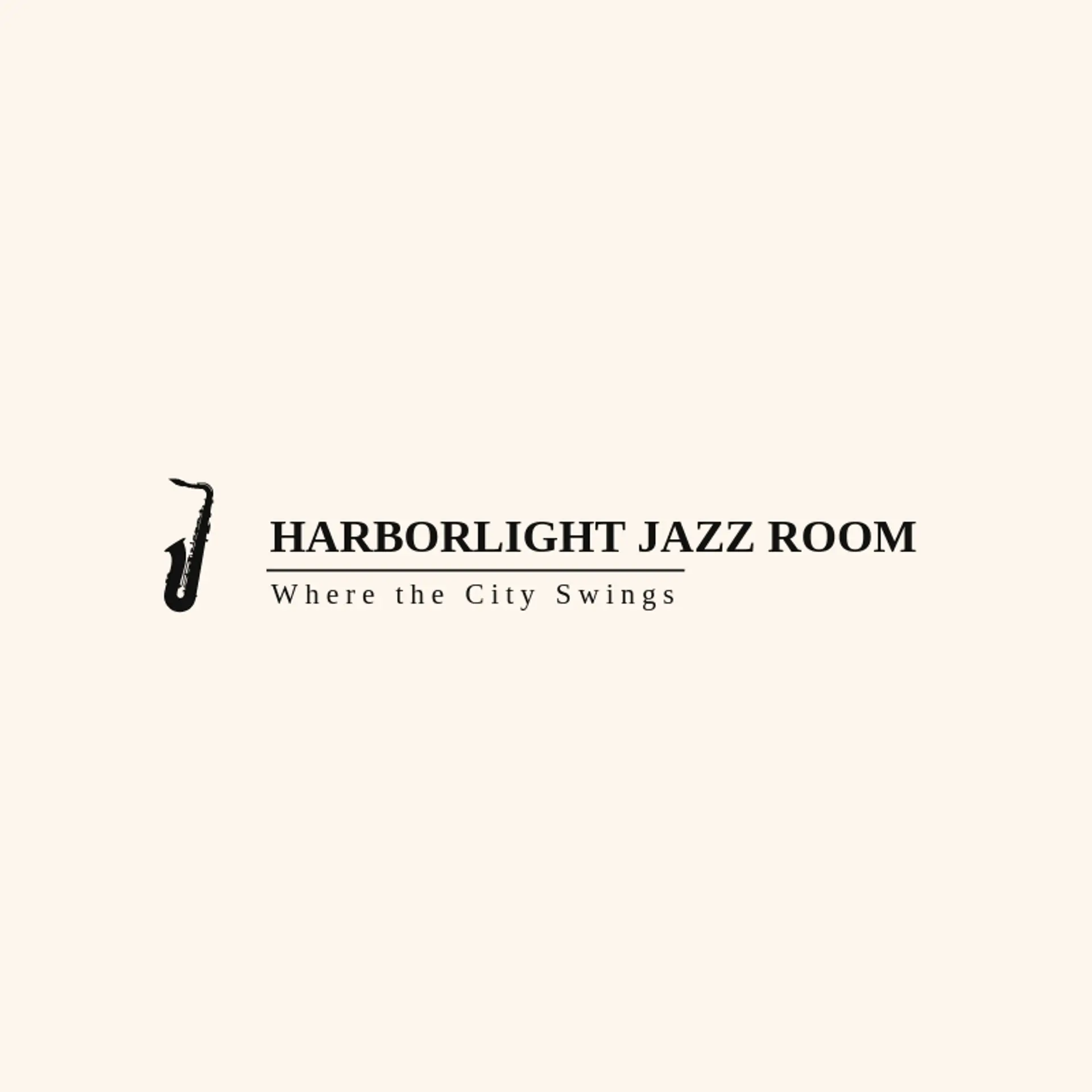 Harborlight Jazz Room logo for jazz