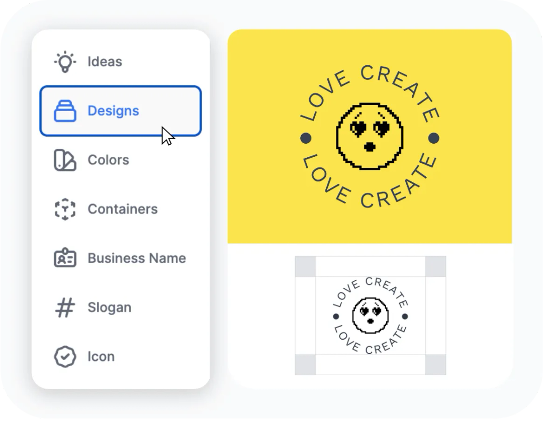 Create and download your free logo.