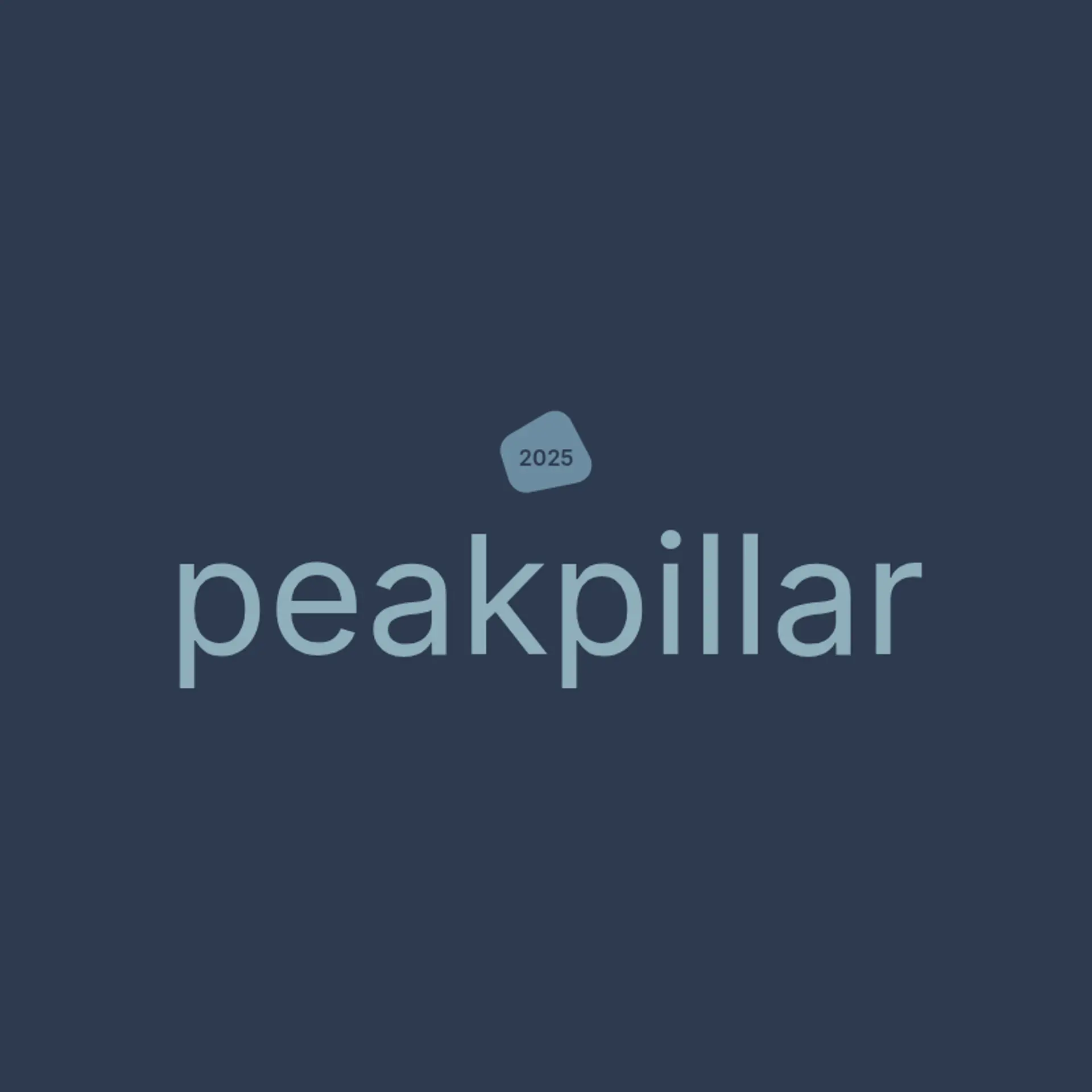 PeakPillar logo for construction