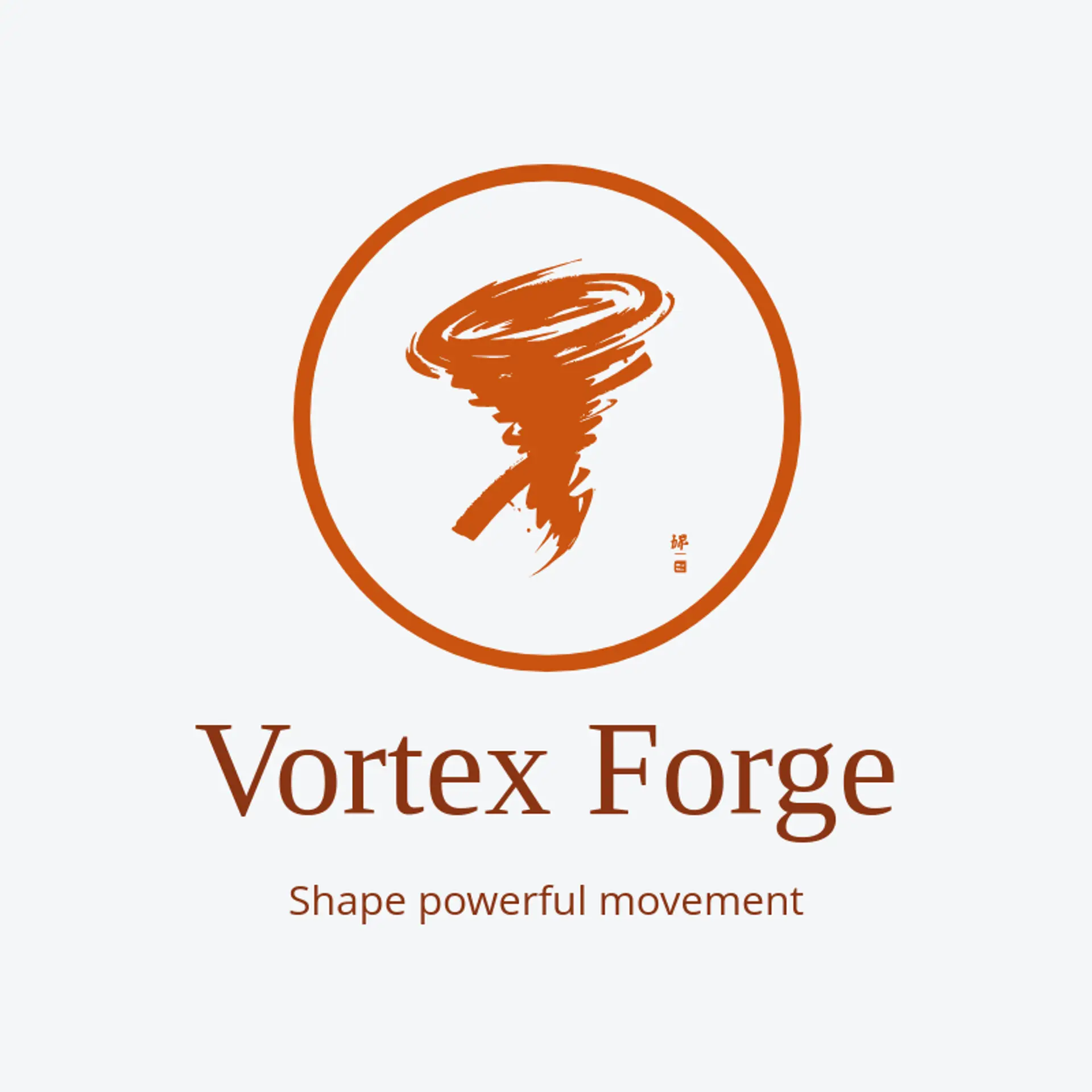 Vortex Forge logo for vortex