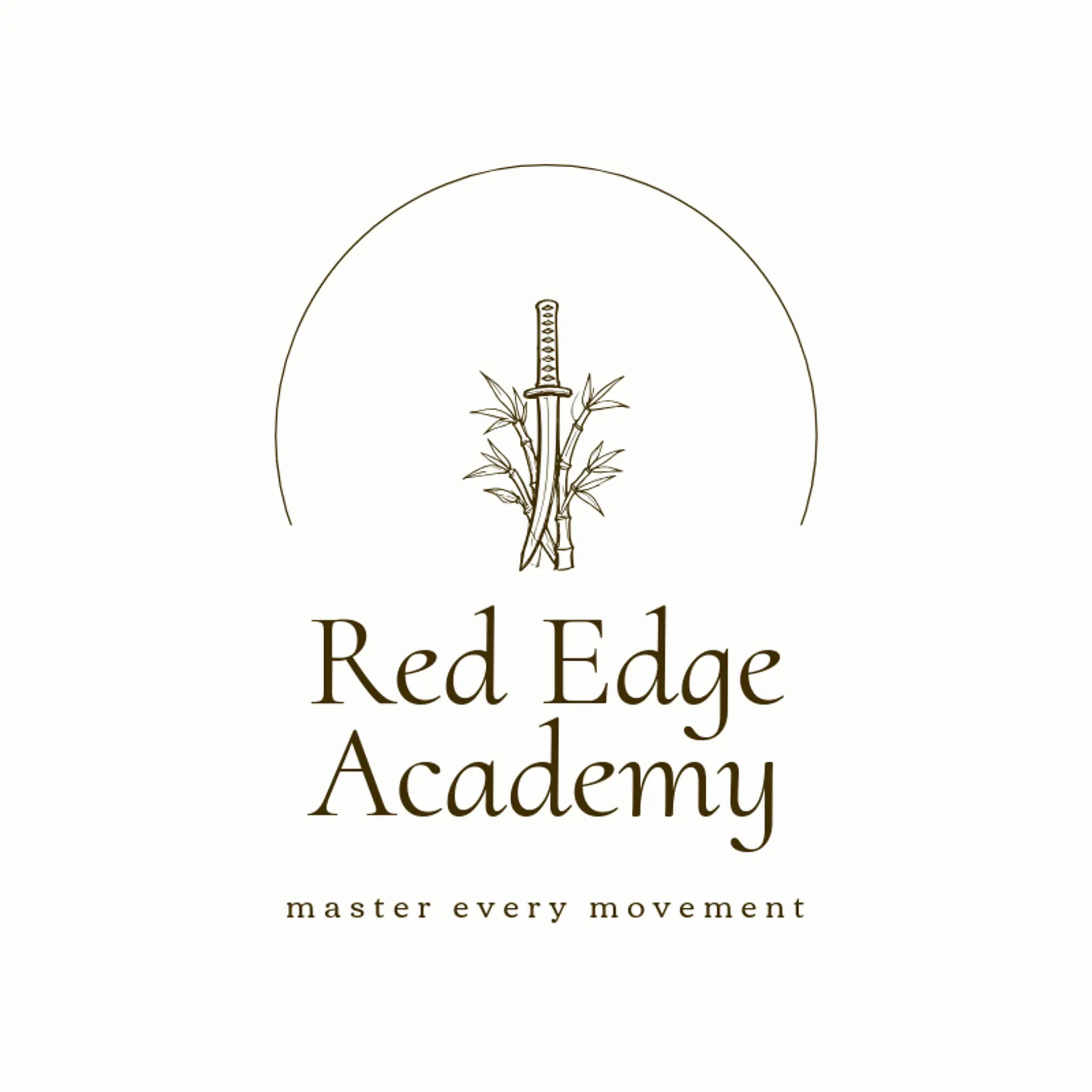 Red Edge Academy logo for samurai