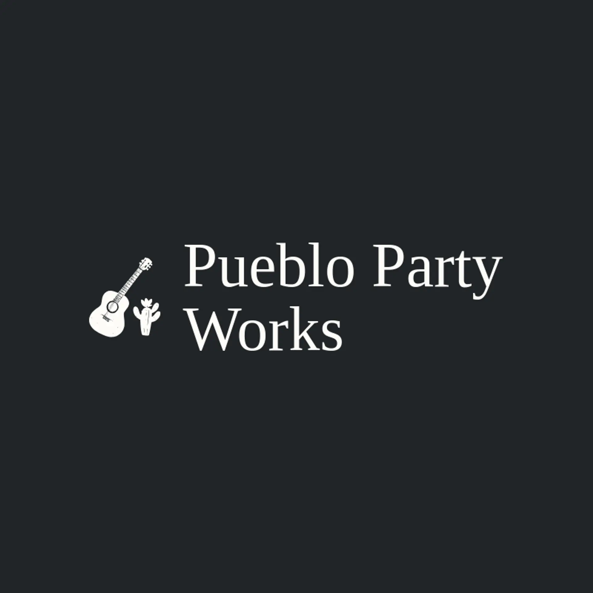 Pueblo Party Works logo for fiesta