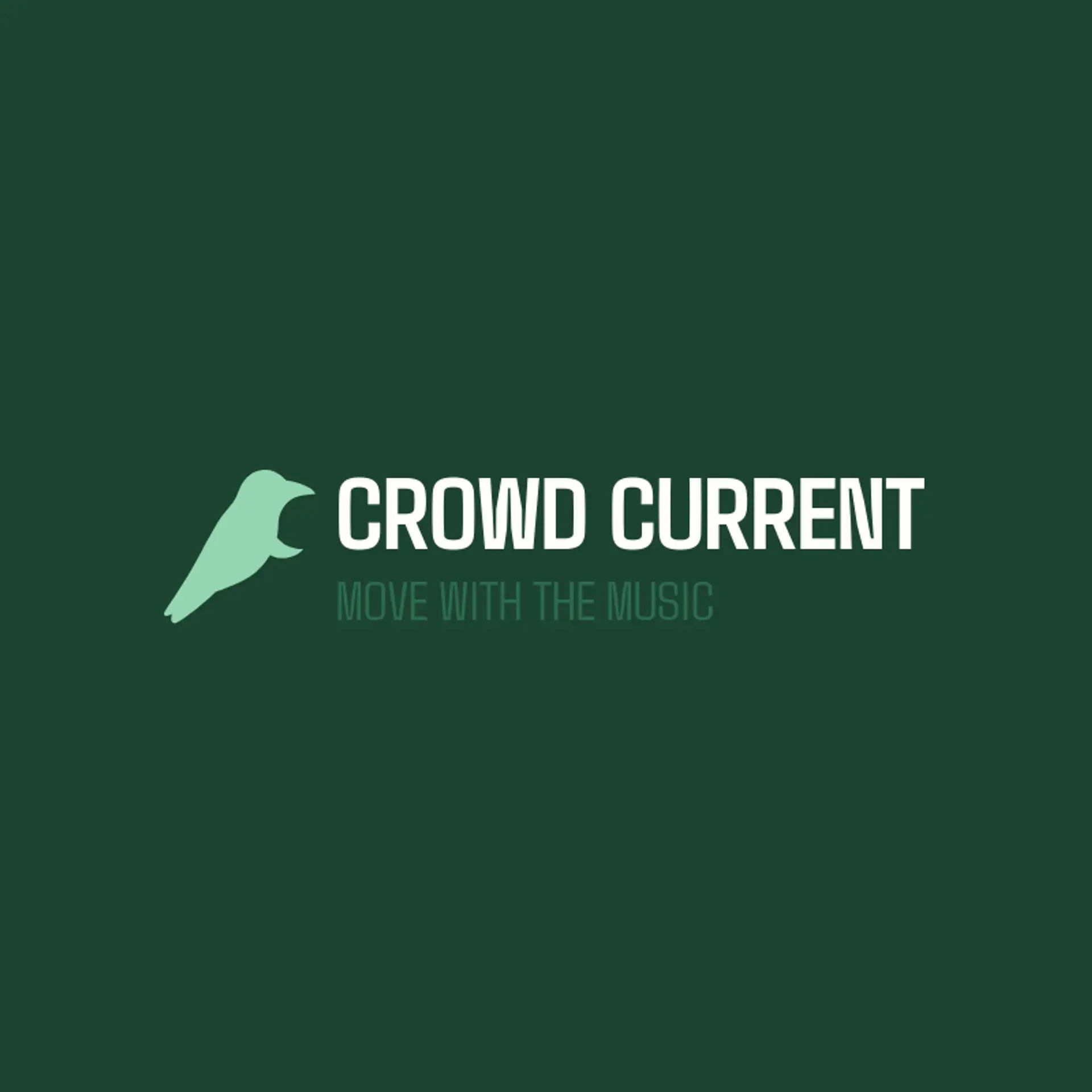 Crowd Current logo for rock