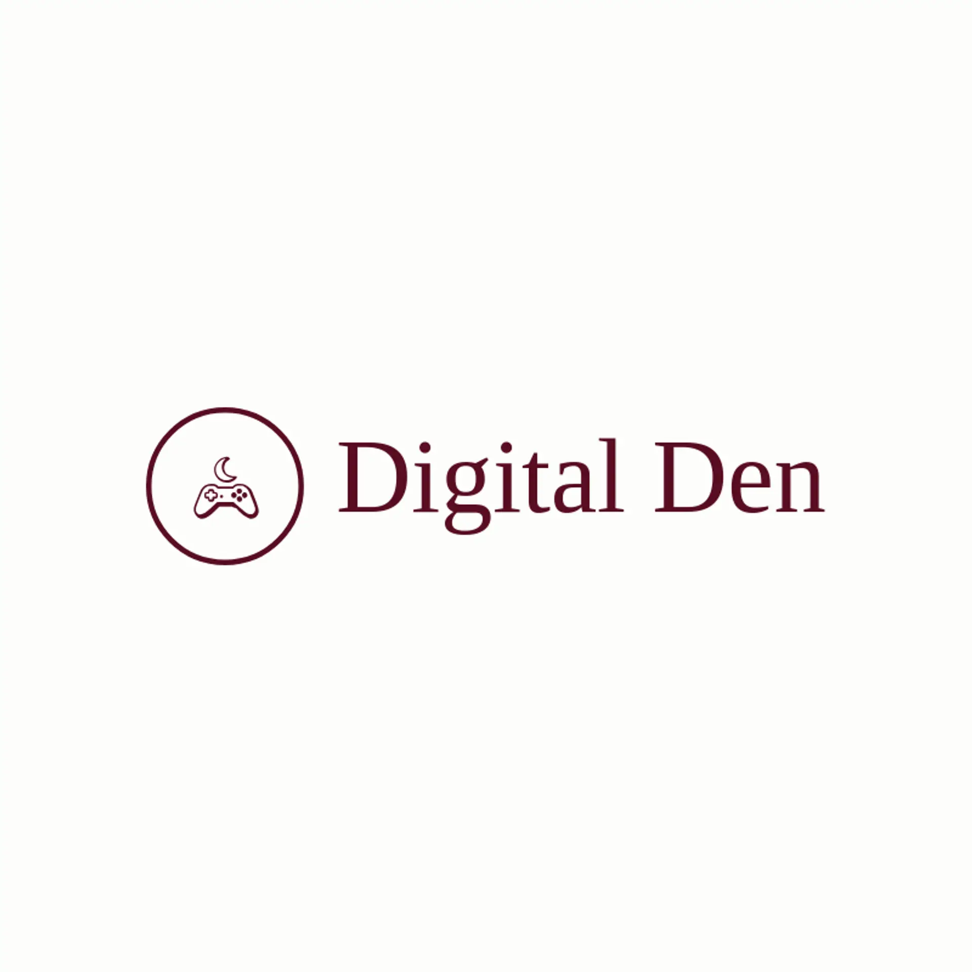 Digital Den logo for game controller