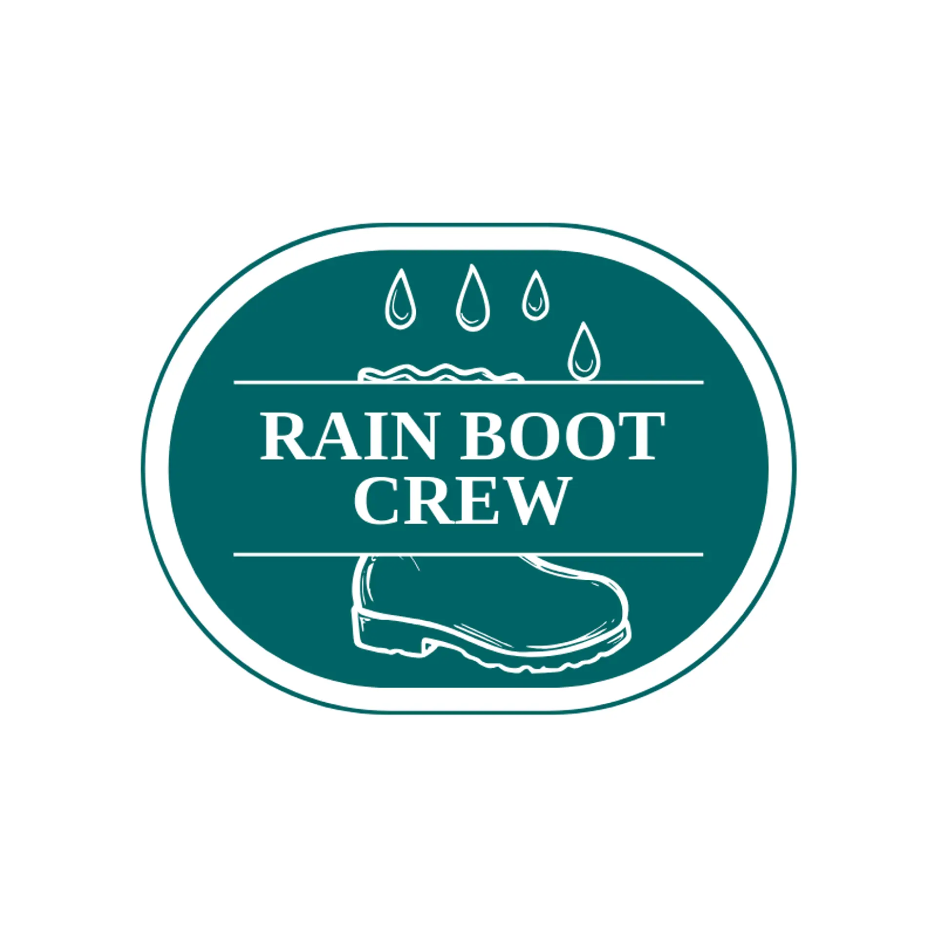 Rain Boot Crew logo for drip