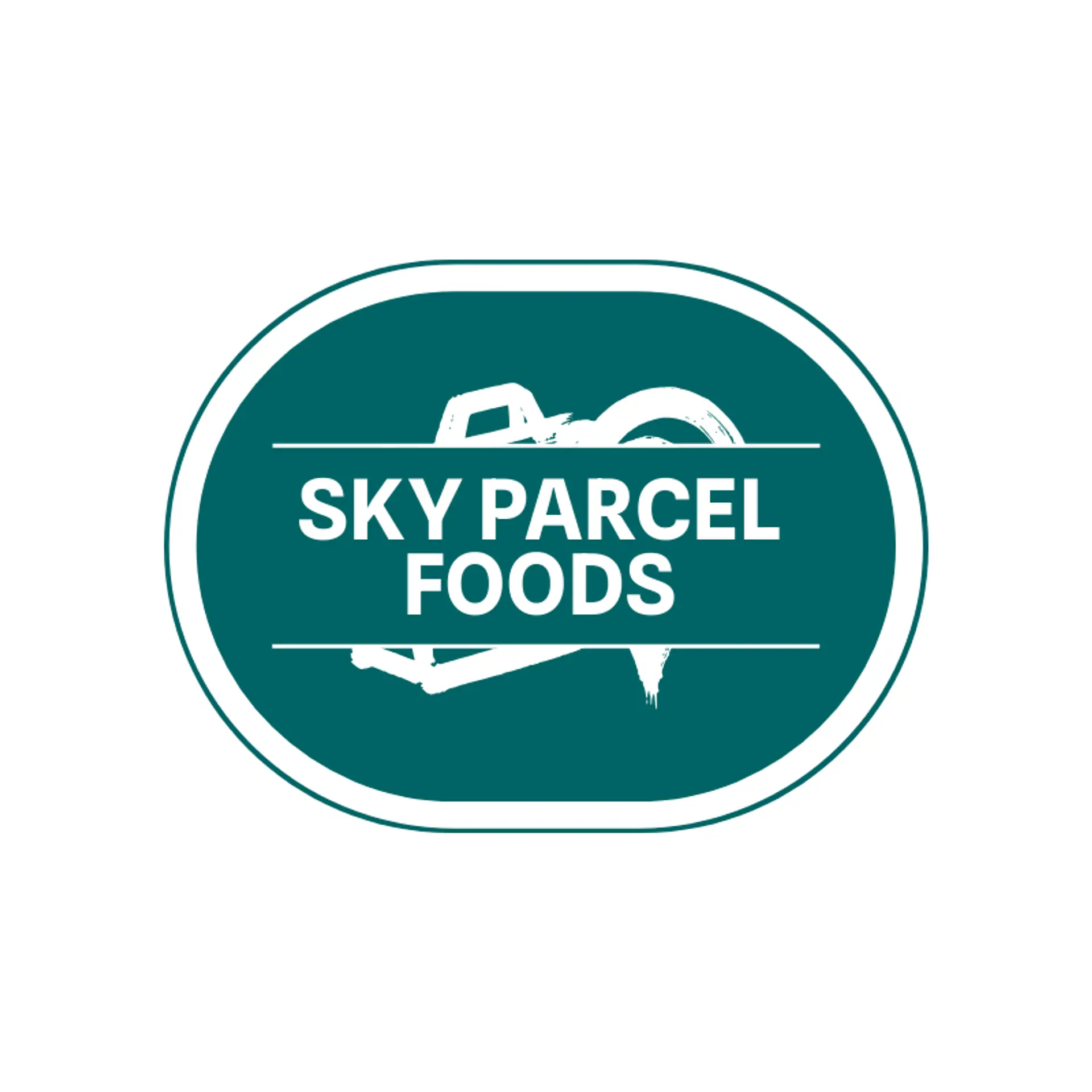 Sky Parcel Foods logo for cloud kitchen