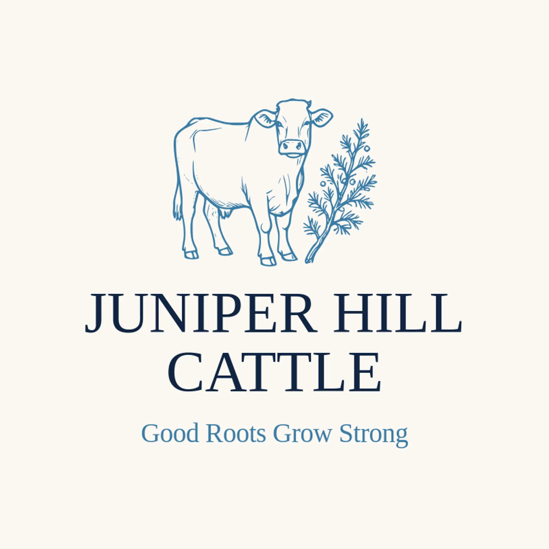 Juniper Hill Cattle logo for beef