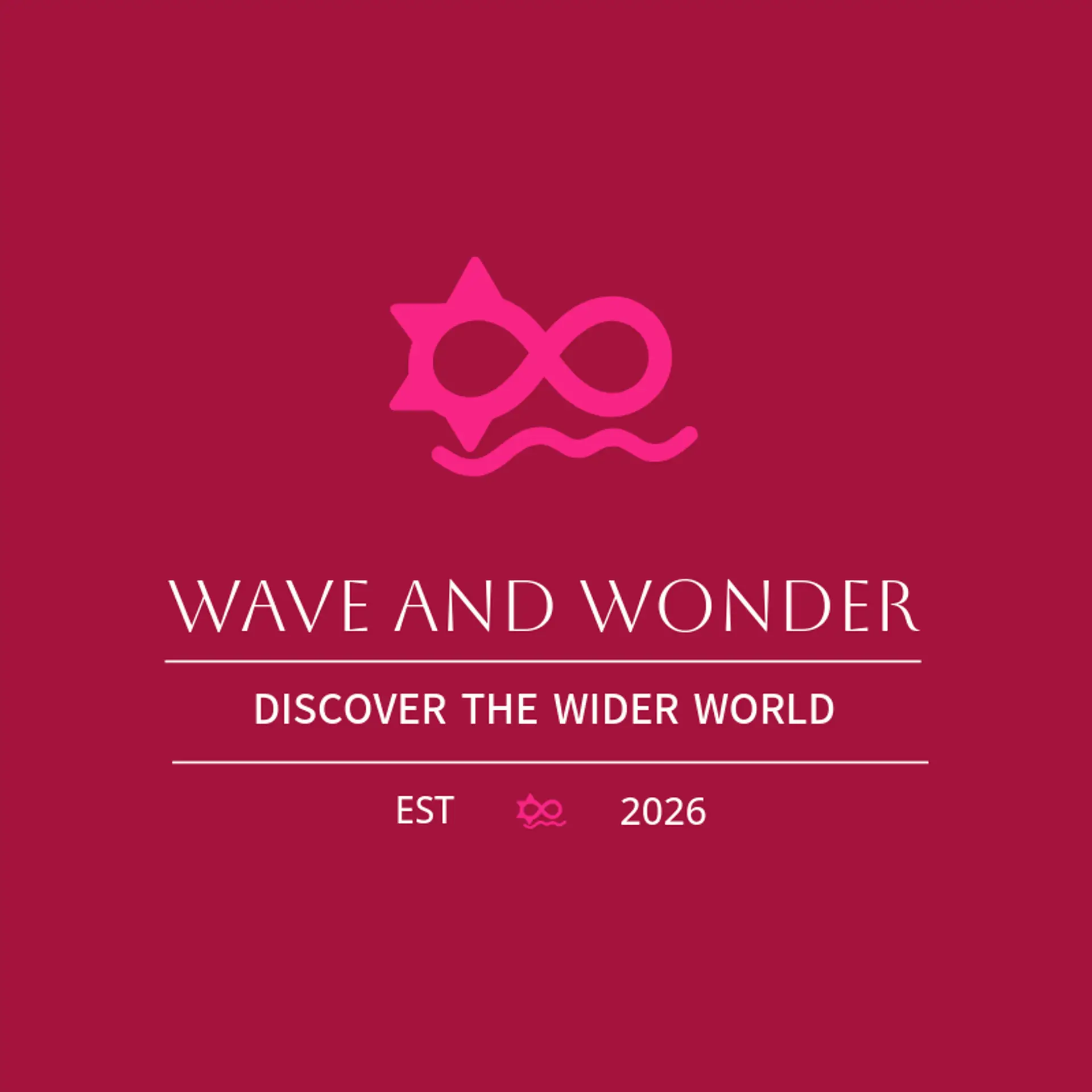 Wave And Wonder logo for infinity