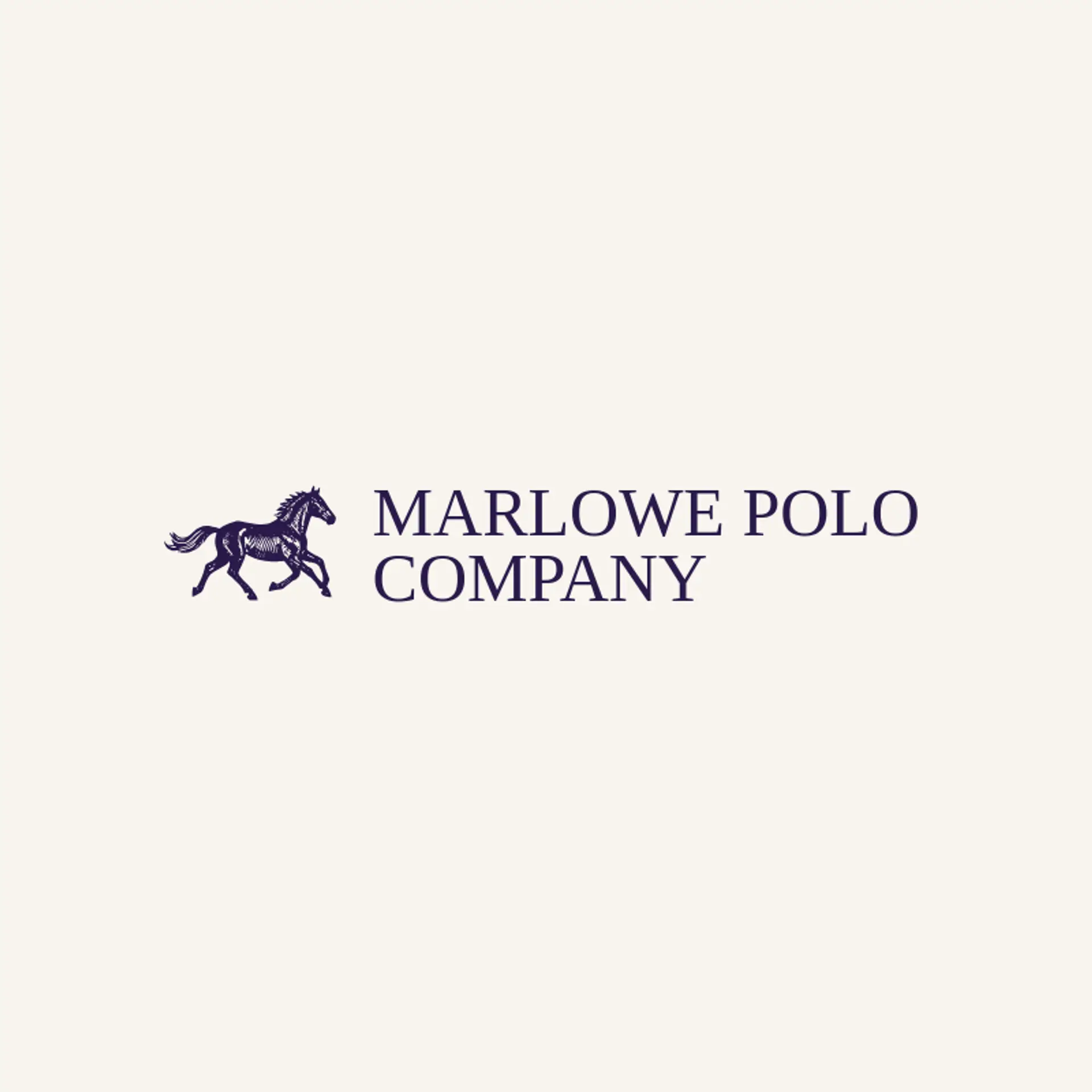 Marlowe Polo Company logo for polo