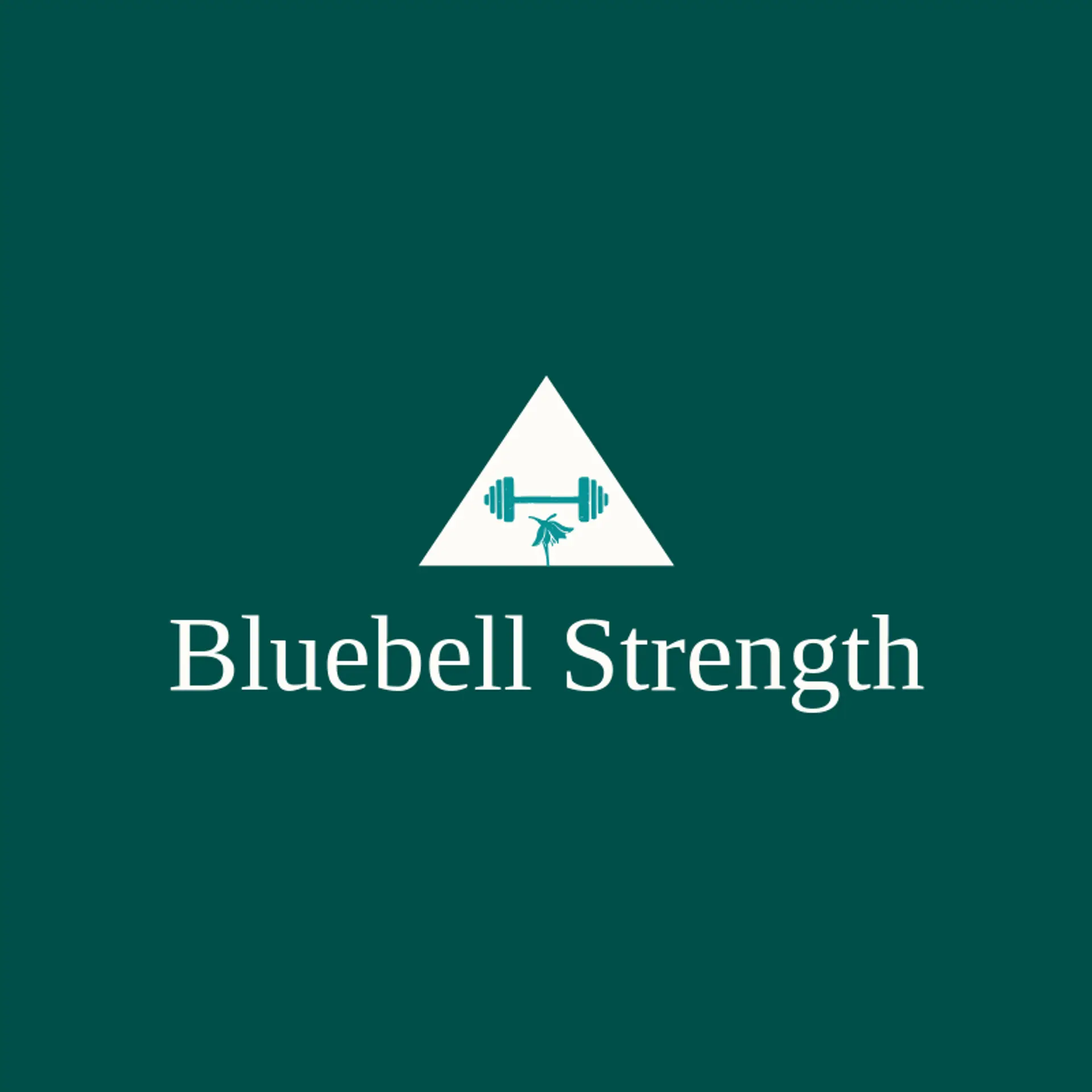 Bluebell Strength logo for weightlifting