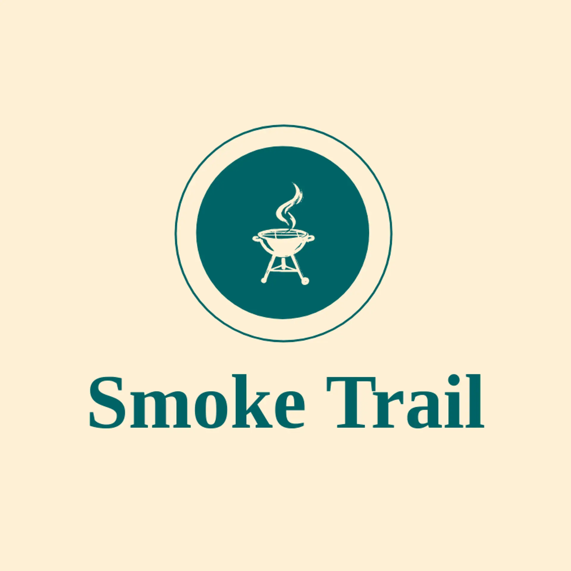 Smoke Trail logo for grill
