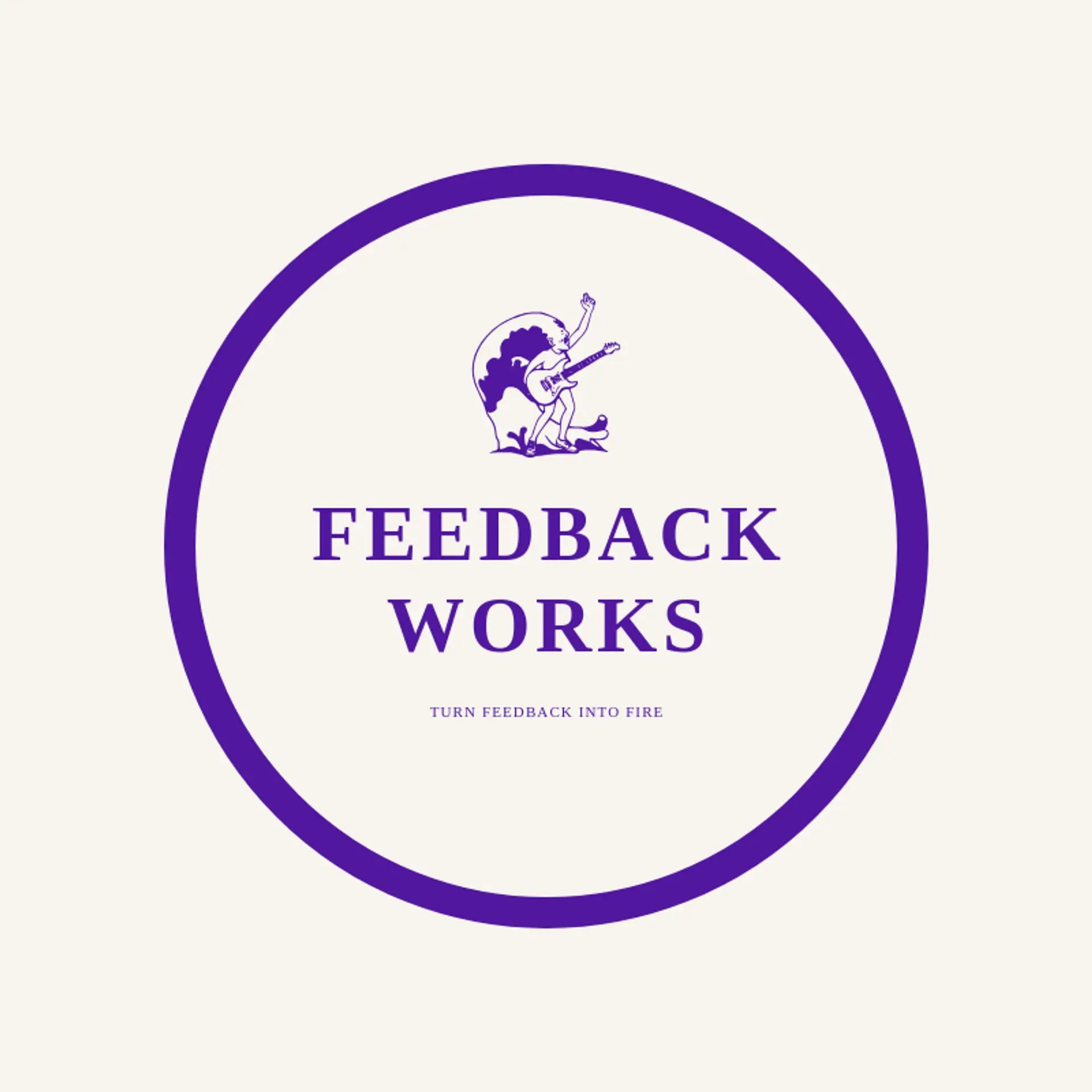 Feedback Works logo for rockstar