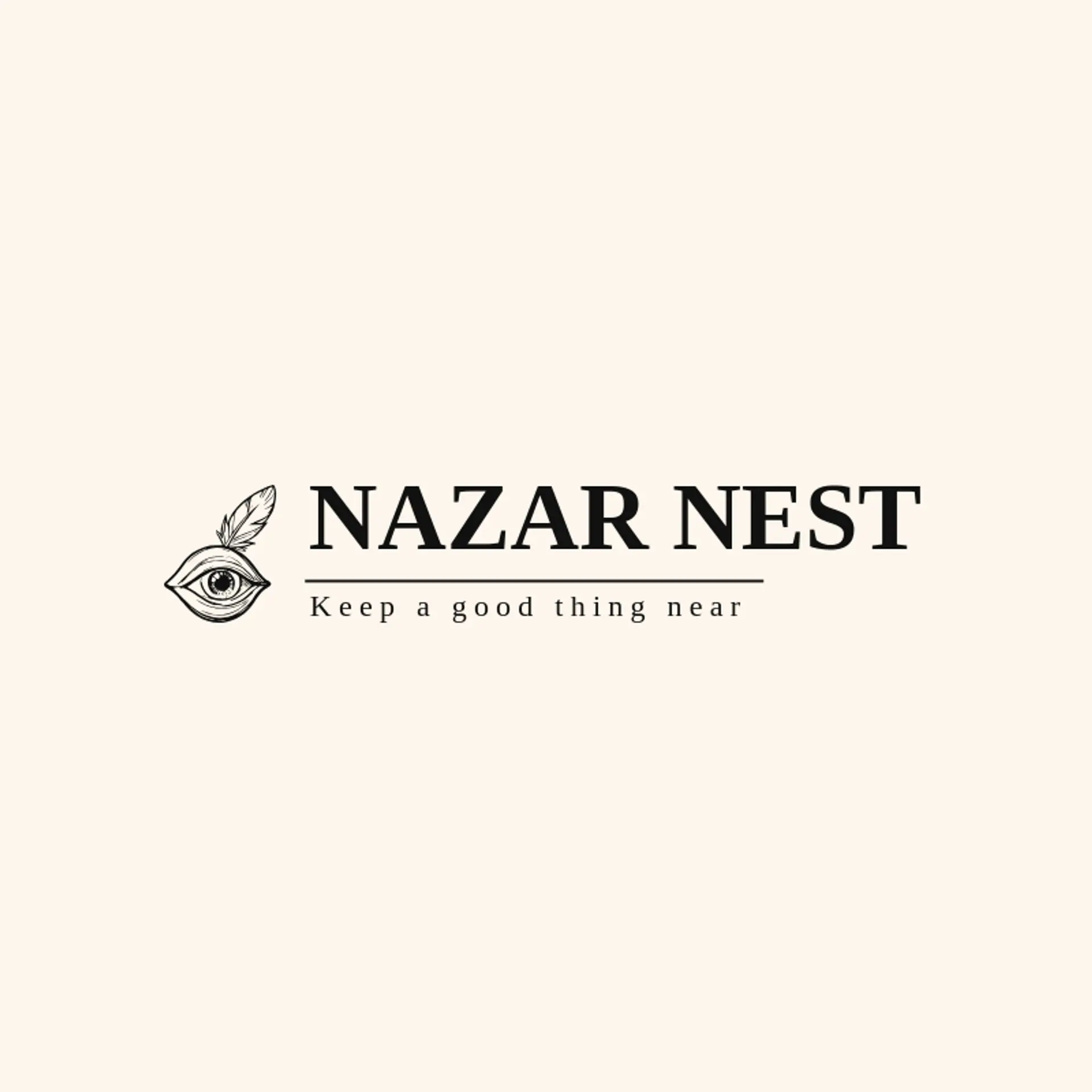 Nazar Nest logo for evil eye