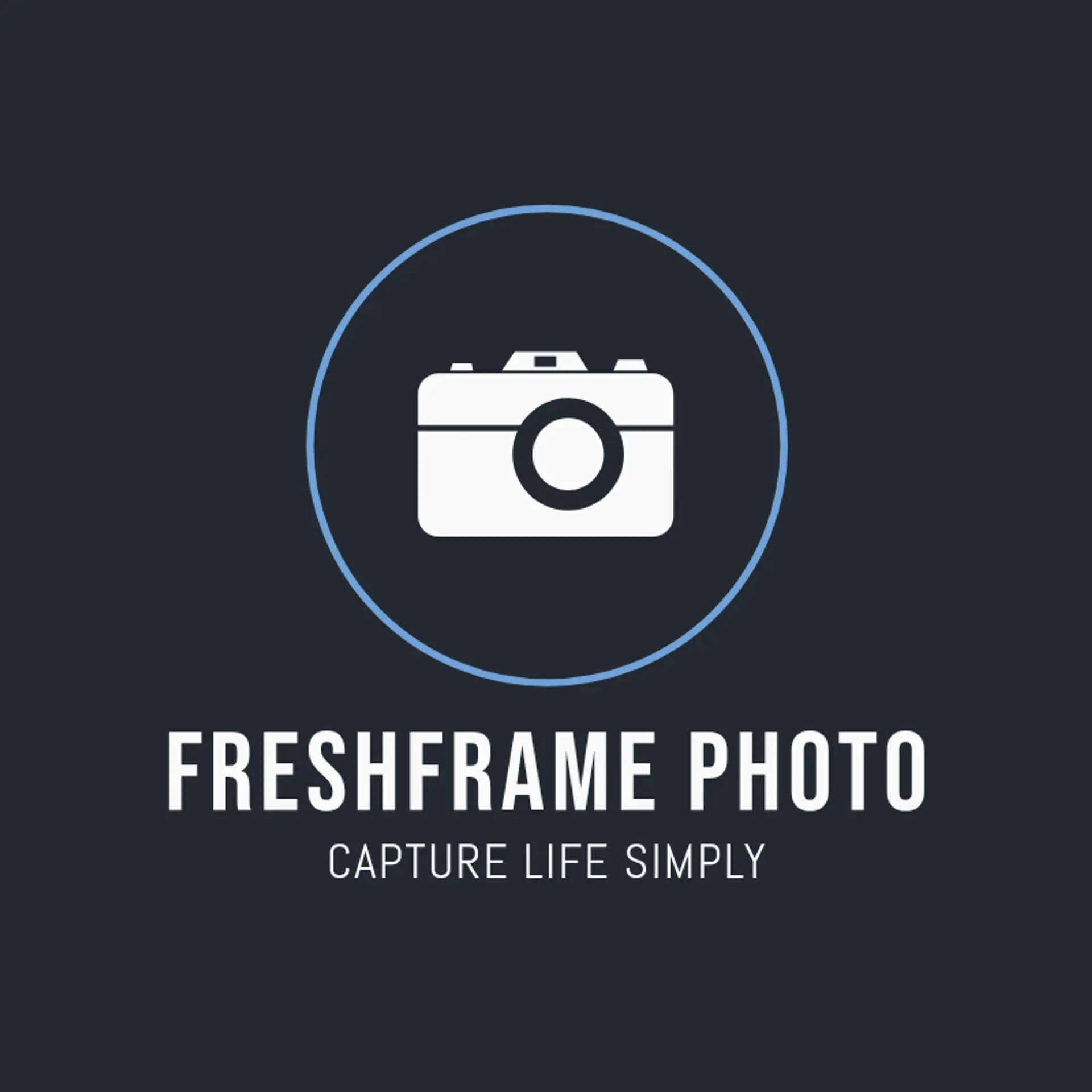 LuminaShots Studio logo for simple photography