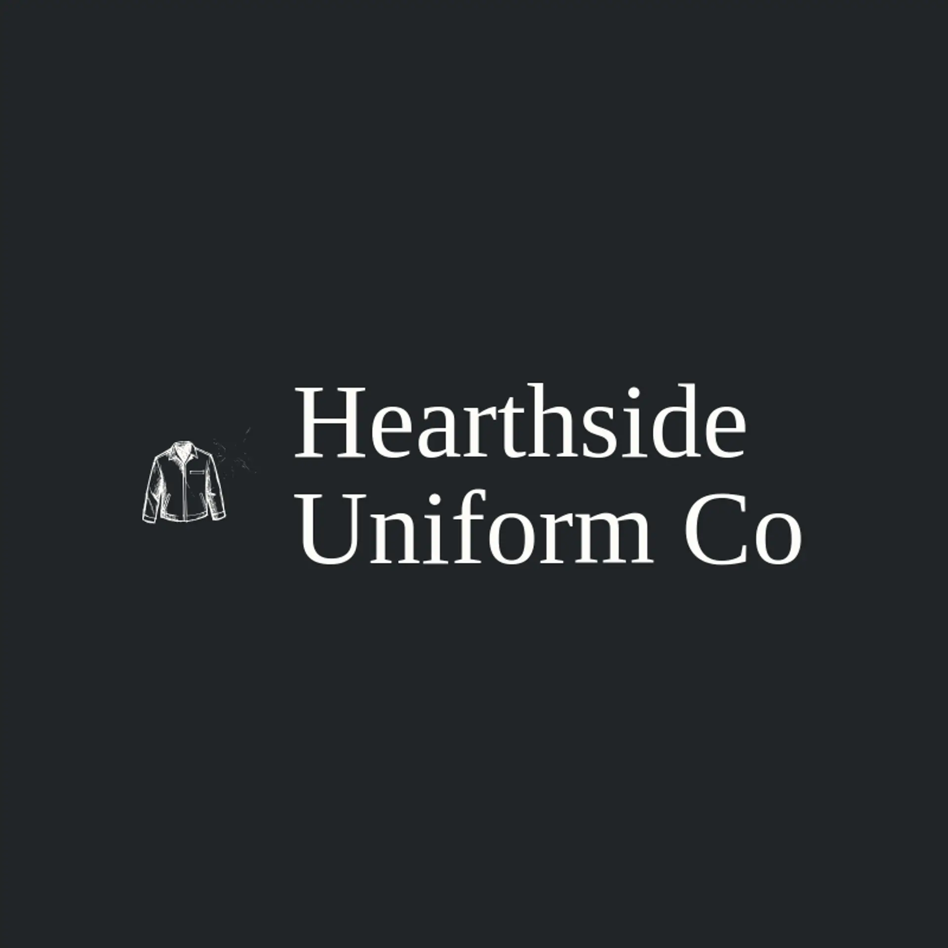 Hearthside Uniform Co logo for uniform
