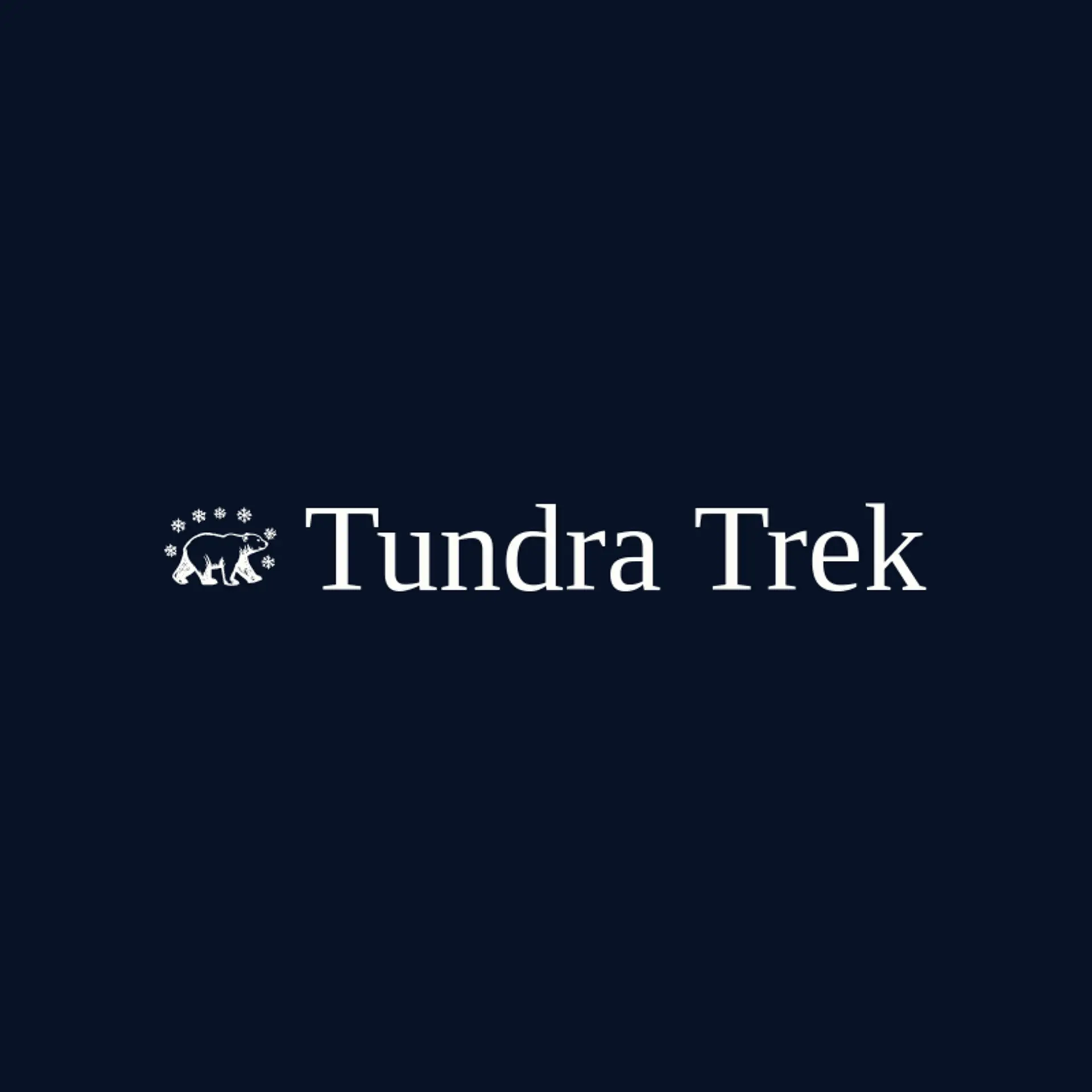 Tundra Trek logo for polar bear