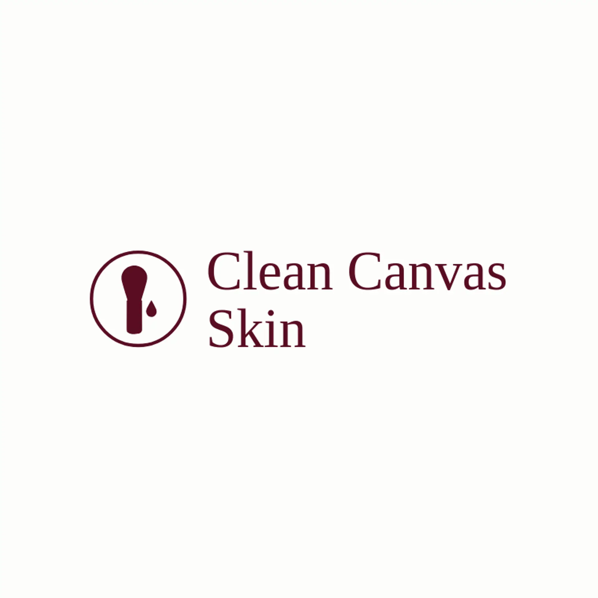 Clean Canvas Skin logo for cosmetics