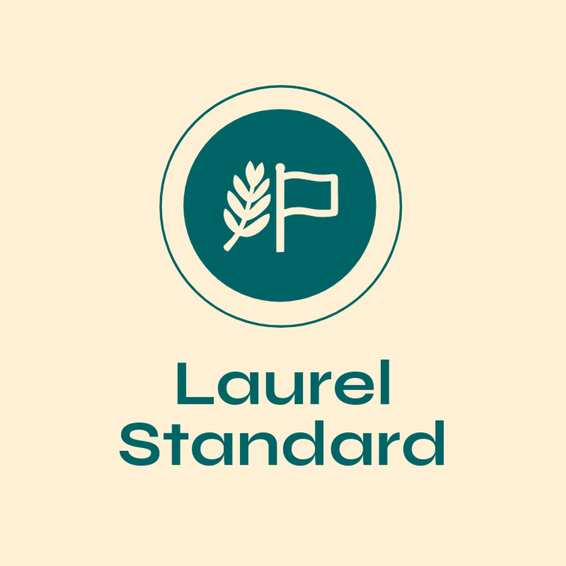 Laurel Standard logo for flag