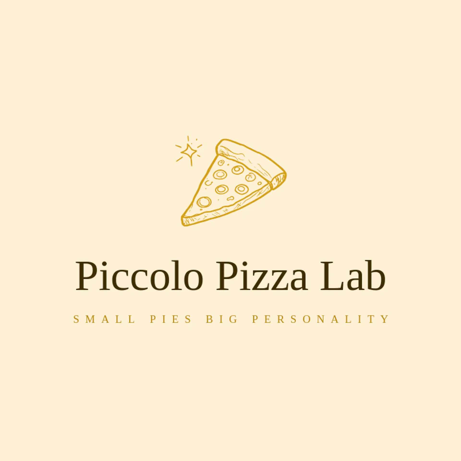 Piccolo Pizza Lab logo for italian