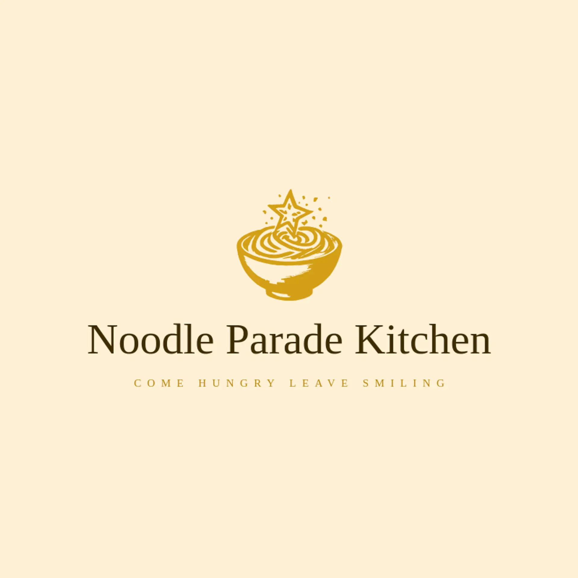 Noodle Parade Kitchen logo for noodle