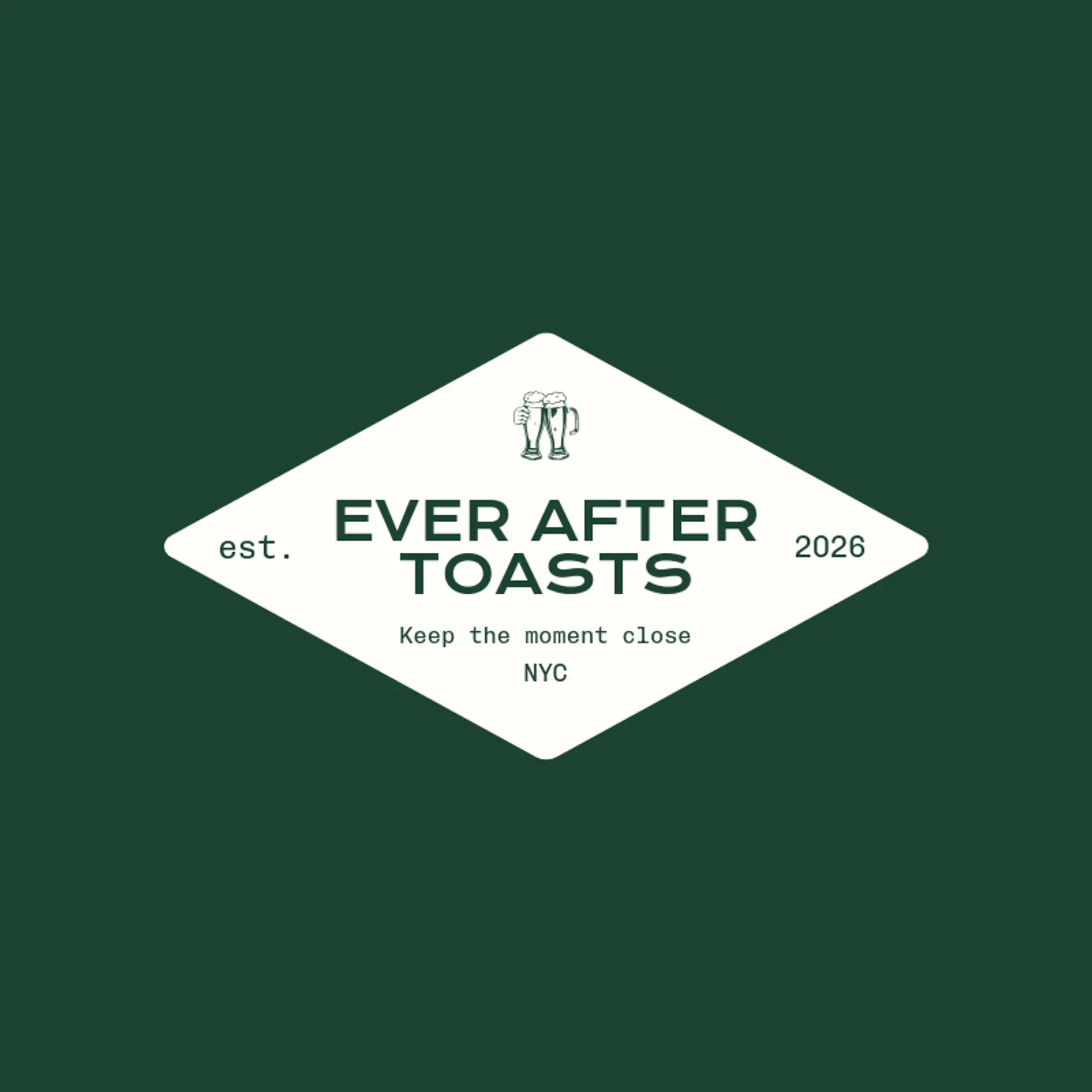 Ever After Toasts logo for cheers