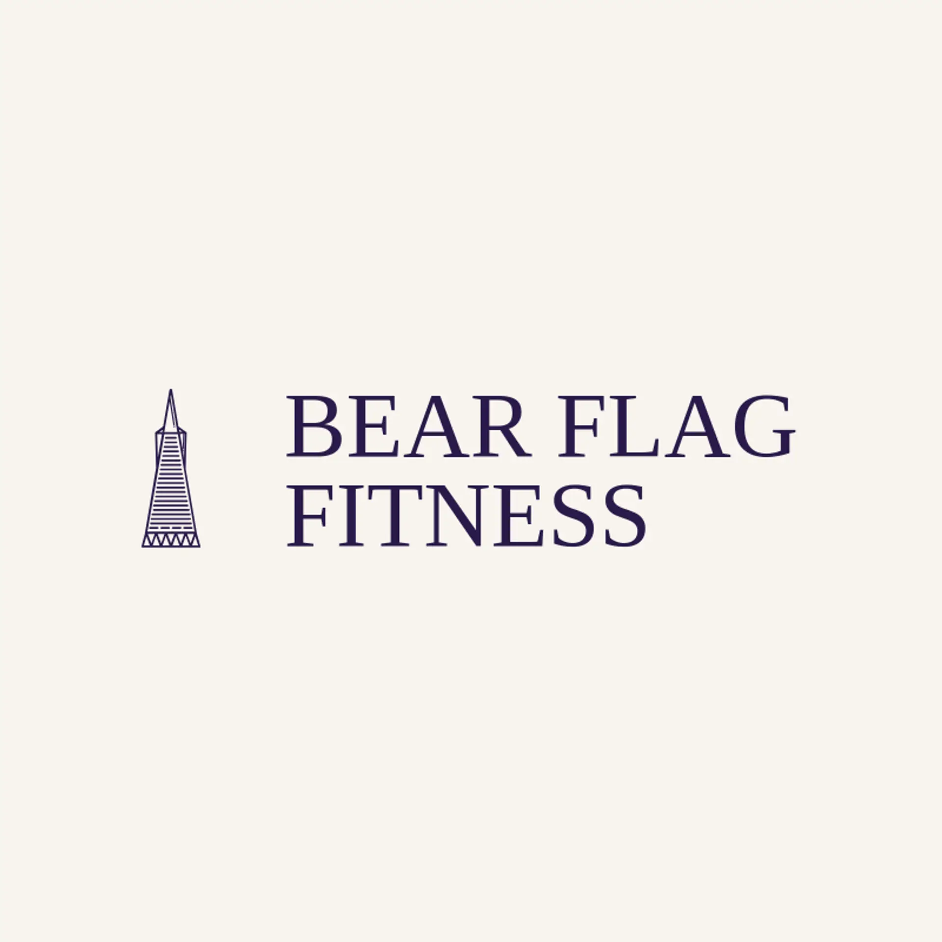 Bear Flag Fitness logo for california